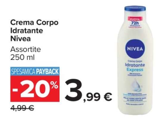 Crema Corpo Idratante Nivea