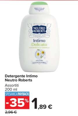 DETERGENTE INTIMO NEUTRO ROBERTS