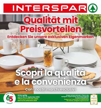 Volantino Interspar - 11/9/2025 - 21/9/2025.