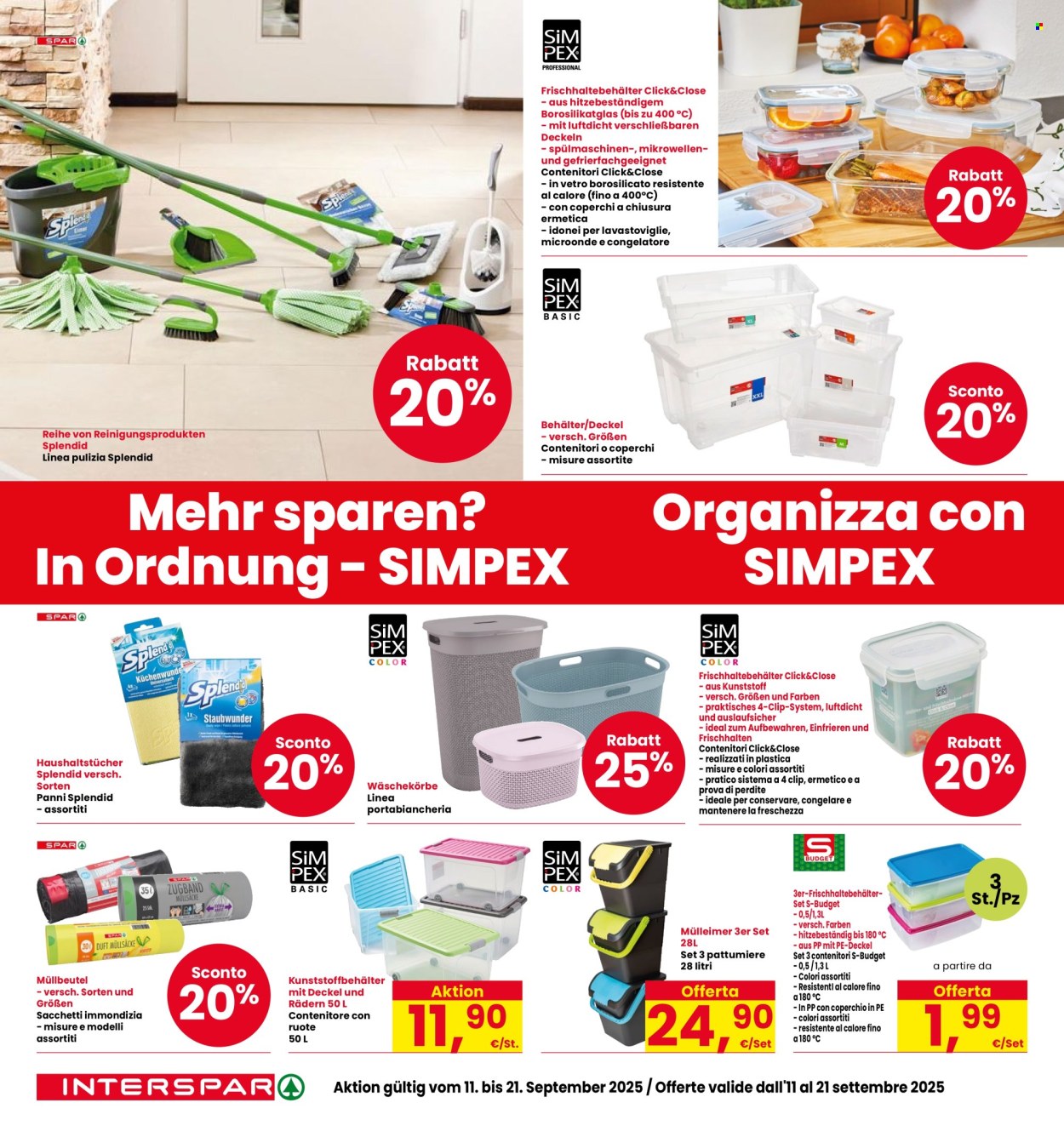 Volantino Interspar - 11/9/2025 - 21/9/2025. Pagina 6