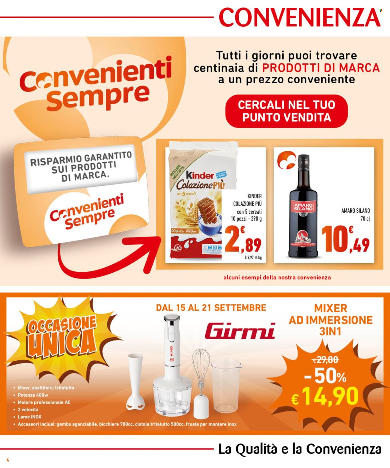 Volantino Conad - 17/9/2025 - 23/9/2025. Pagina 4
