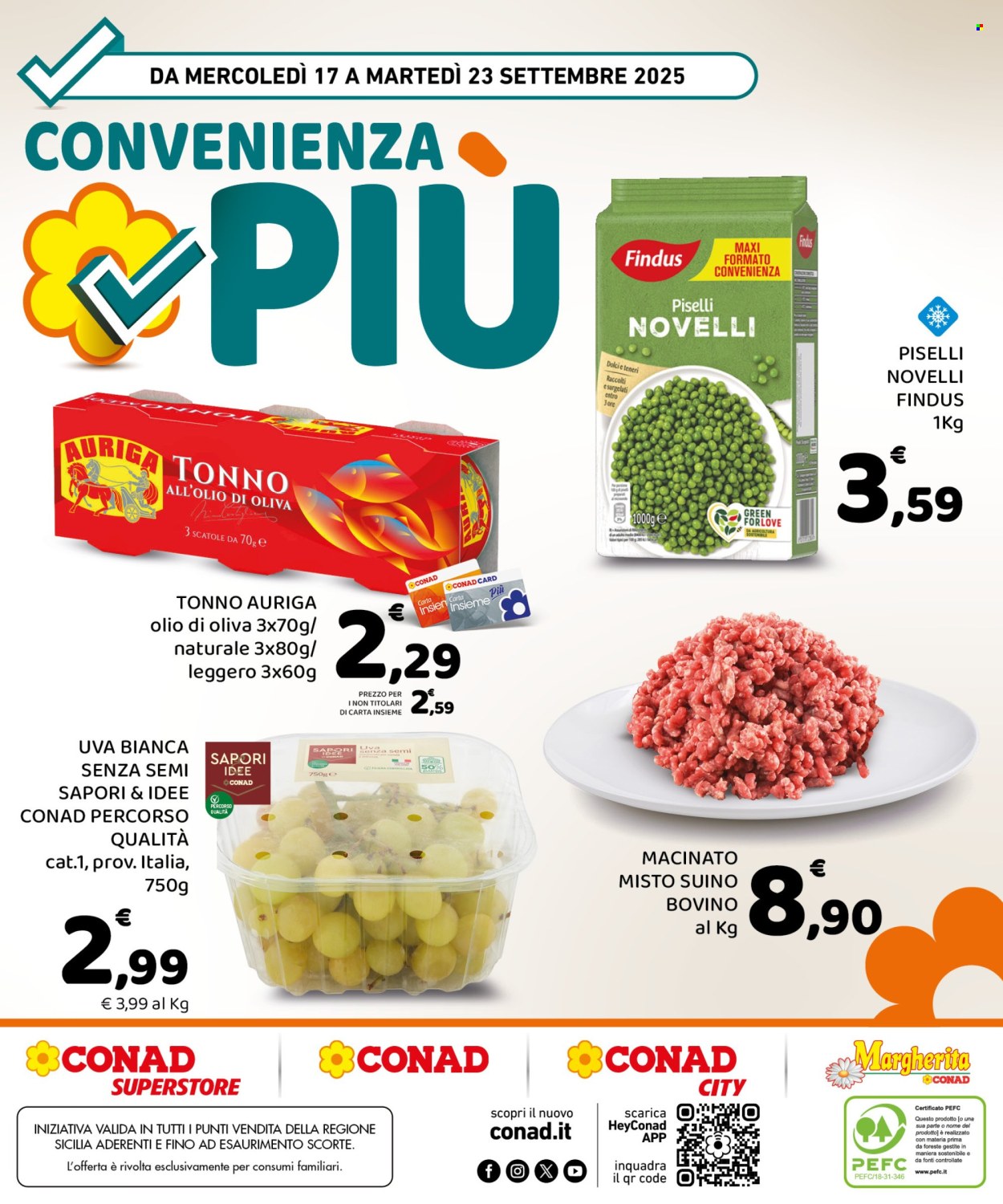Volantino Conad - 17/9/2025 - 23/9/2025. Pagina 8