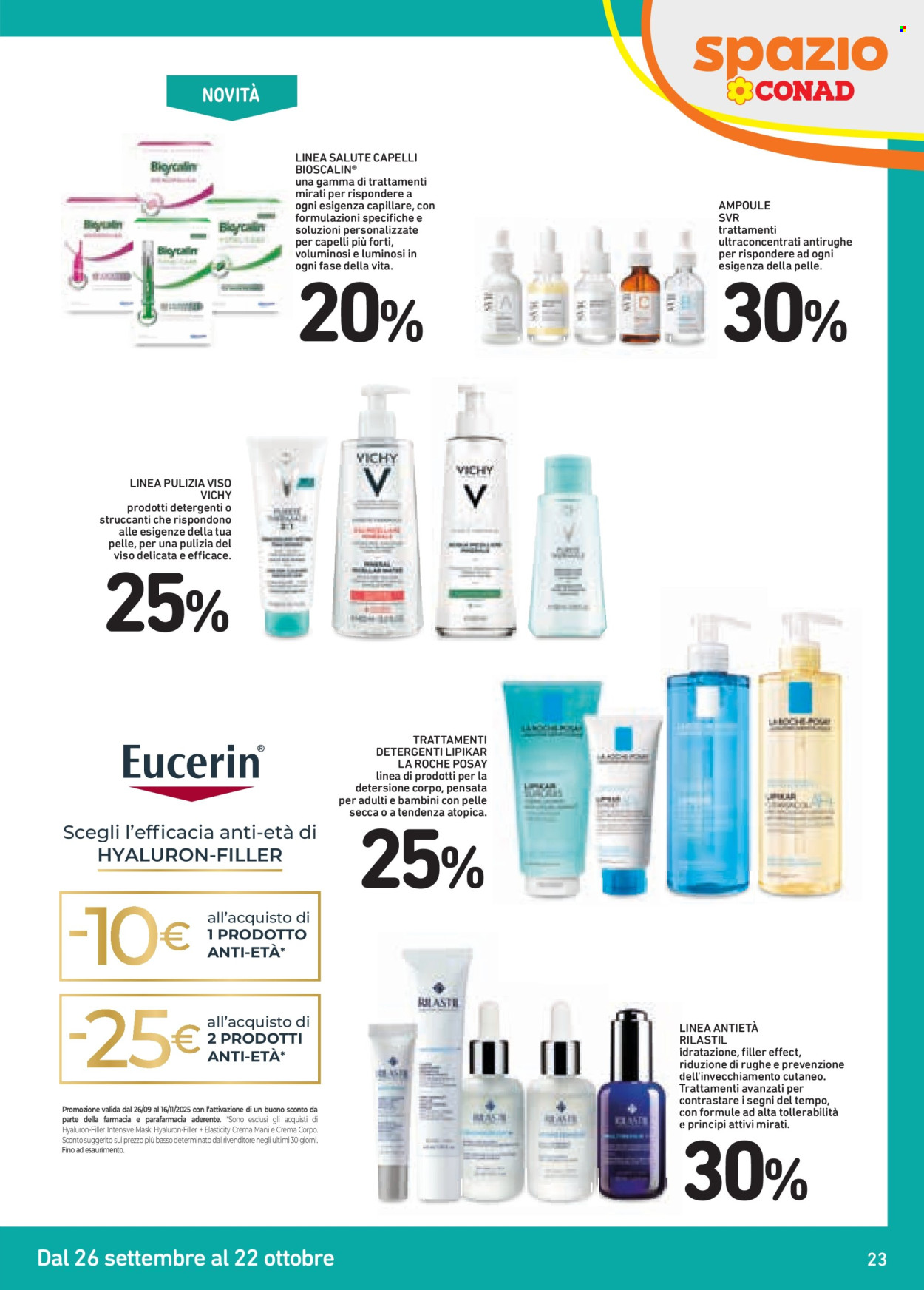 Volantino Spazio Conad - 26/9/2025 - 22/10/2025. Pagina 23