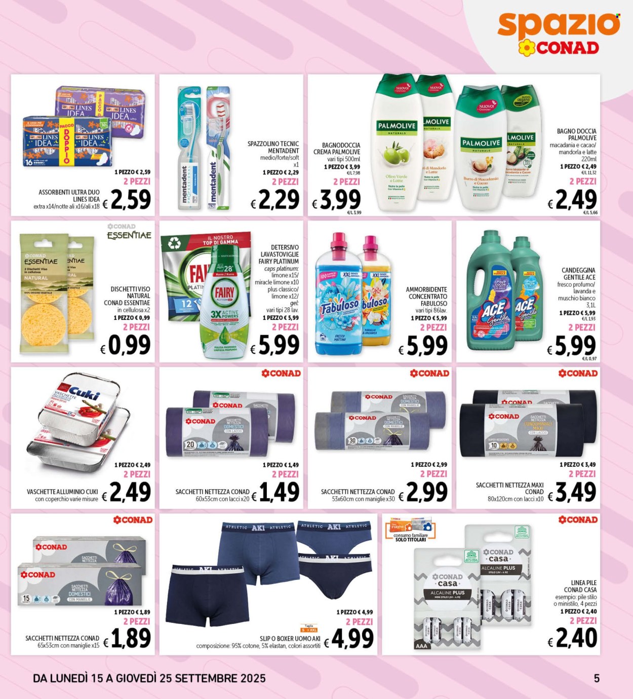 Volantino Spazio Conad - 15/9/2025 - 25/9/2025. Pagina 5
