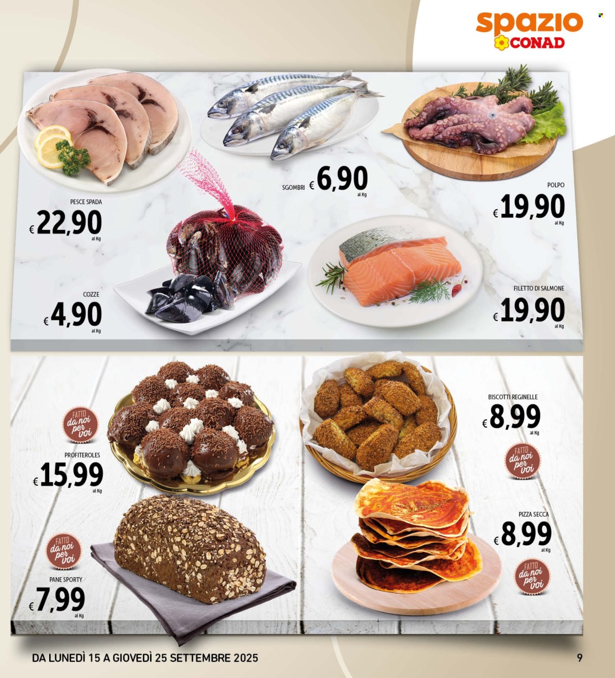 Volantino Spazio Conad - 15/9/2025 - 25/9/2025. Pagina 9