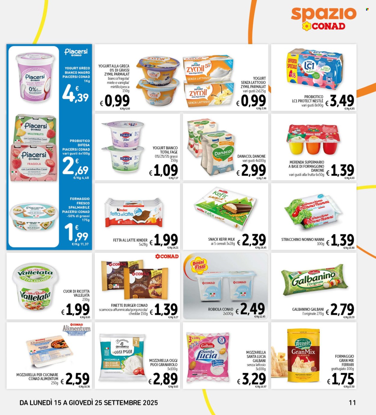 Volantino Spazio Conad - 15/9/2025 - 25/9/2025. Pagina 11