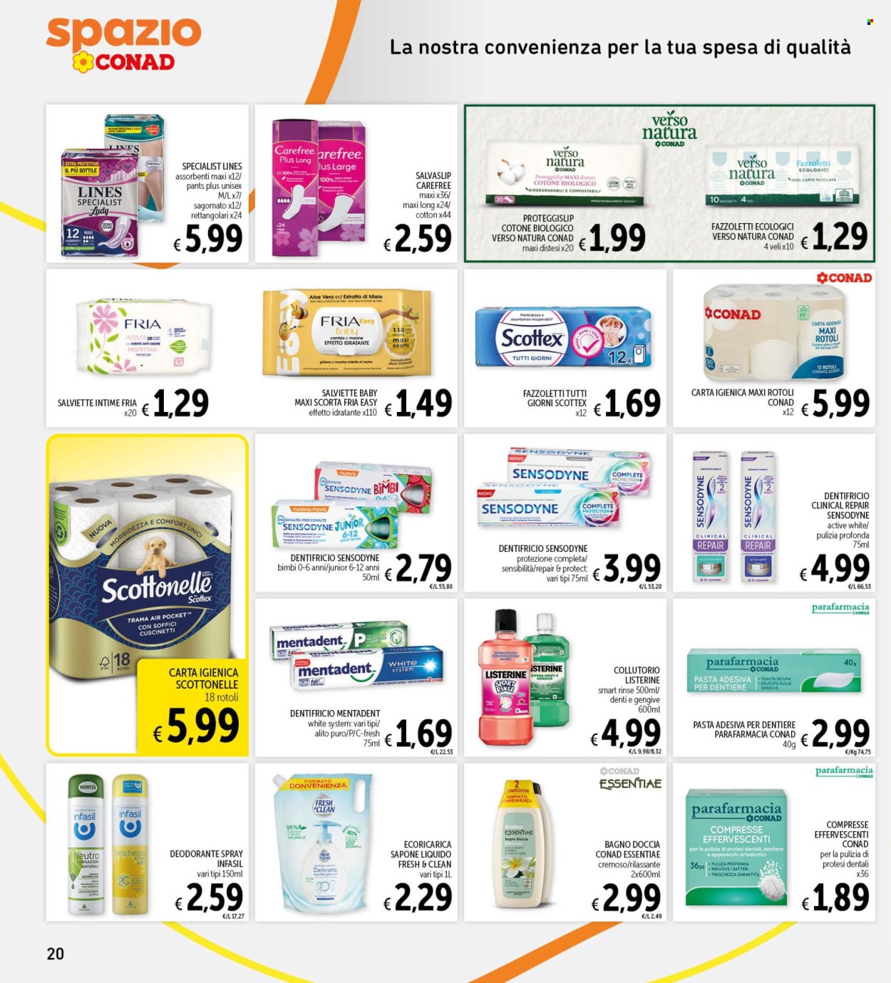 Volantino Spazio Conad - 15/9/2025 - 25/9/2025. Pagina 20