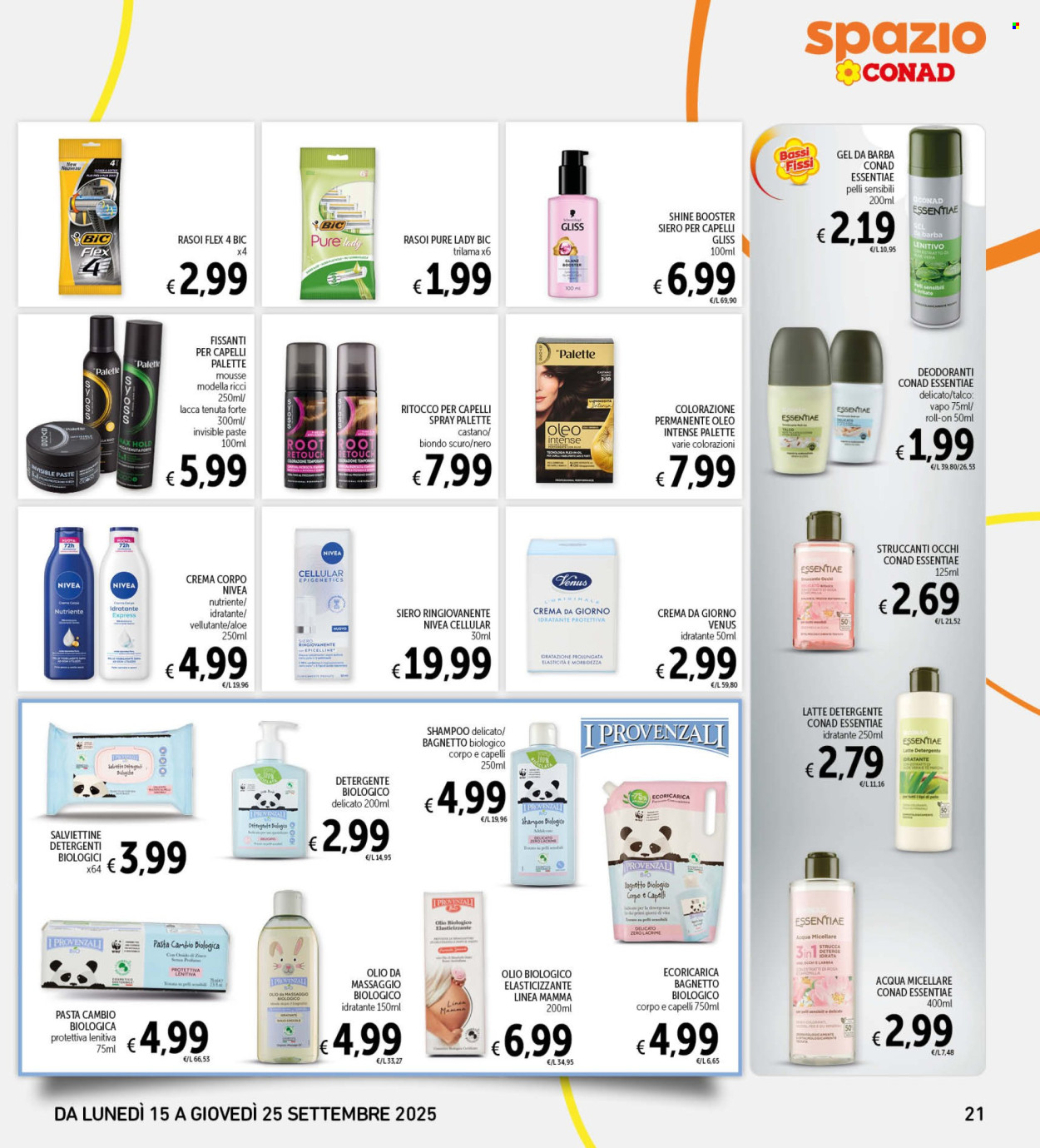 Volantino Spazio Conad - 15/9/2025 - 25/9/2025. Pagina 21