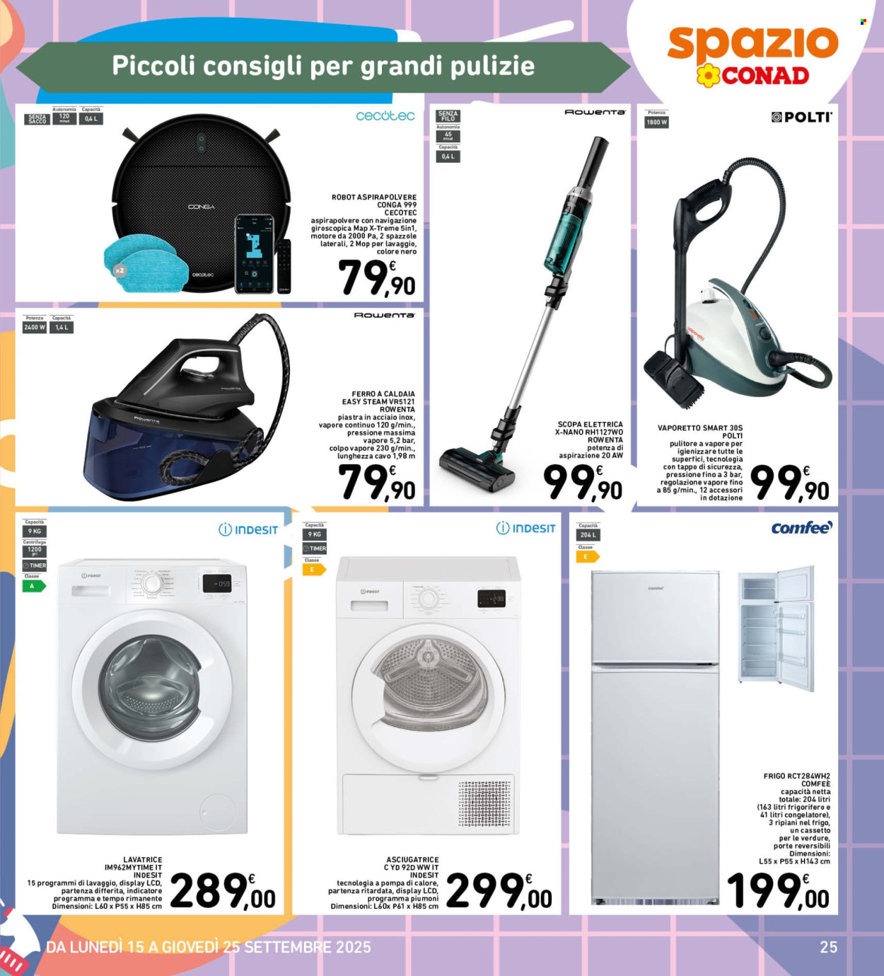 Volantino Spazio Conad - 15/9/2025 - 25/9/2025. Pagina 25