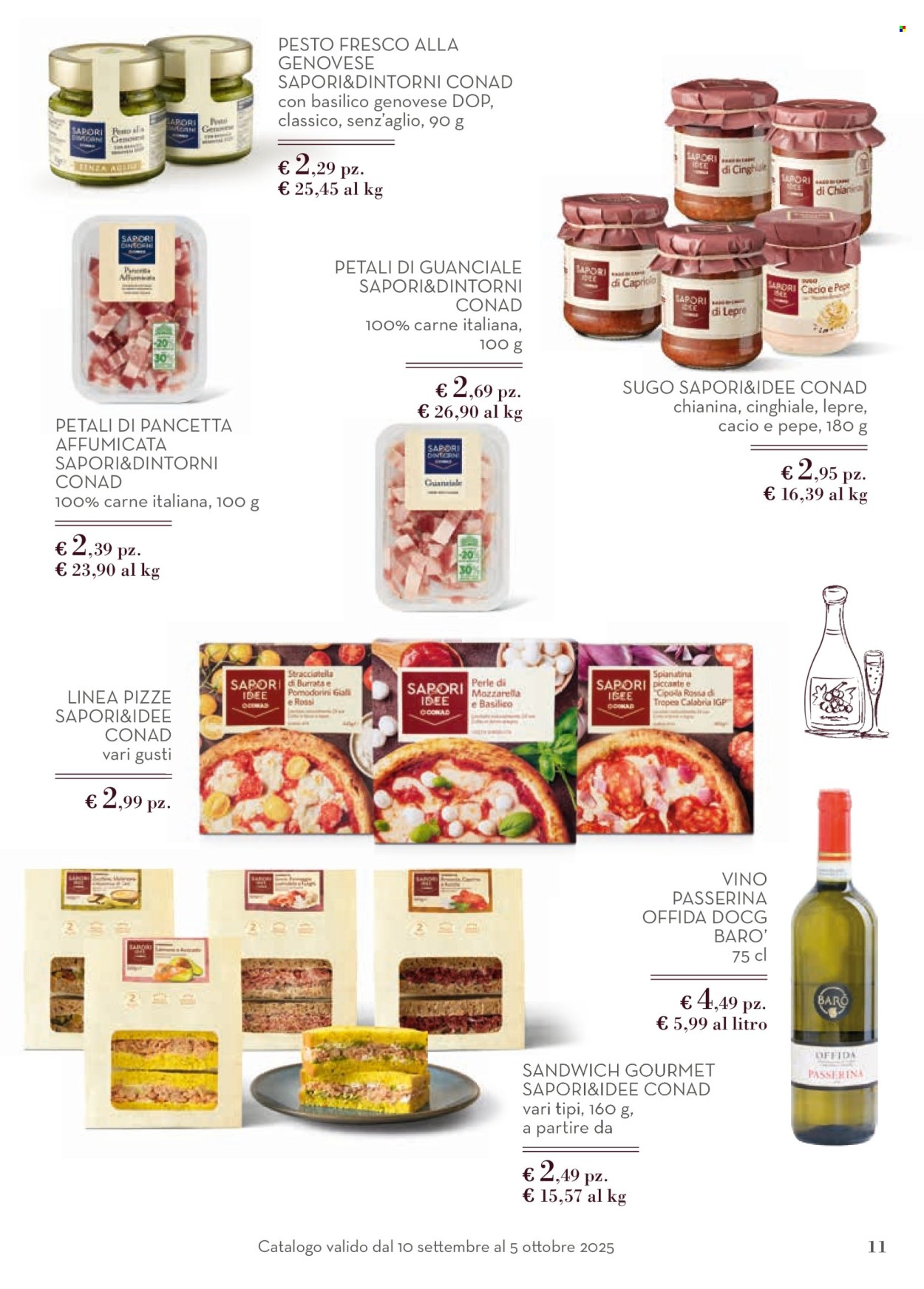 Volantino Conad - 10/9/2025 - 5/10/2025. Pagina 11
