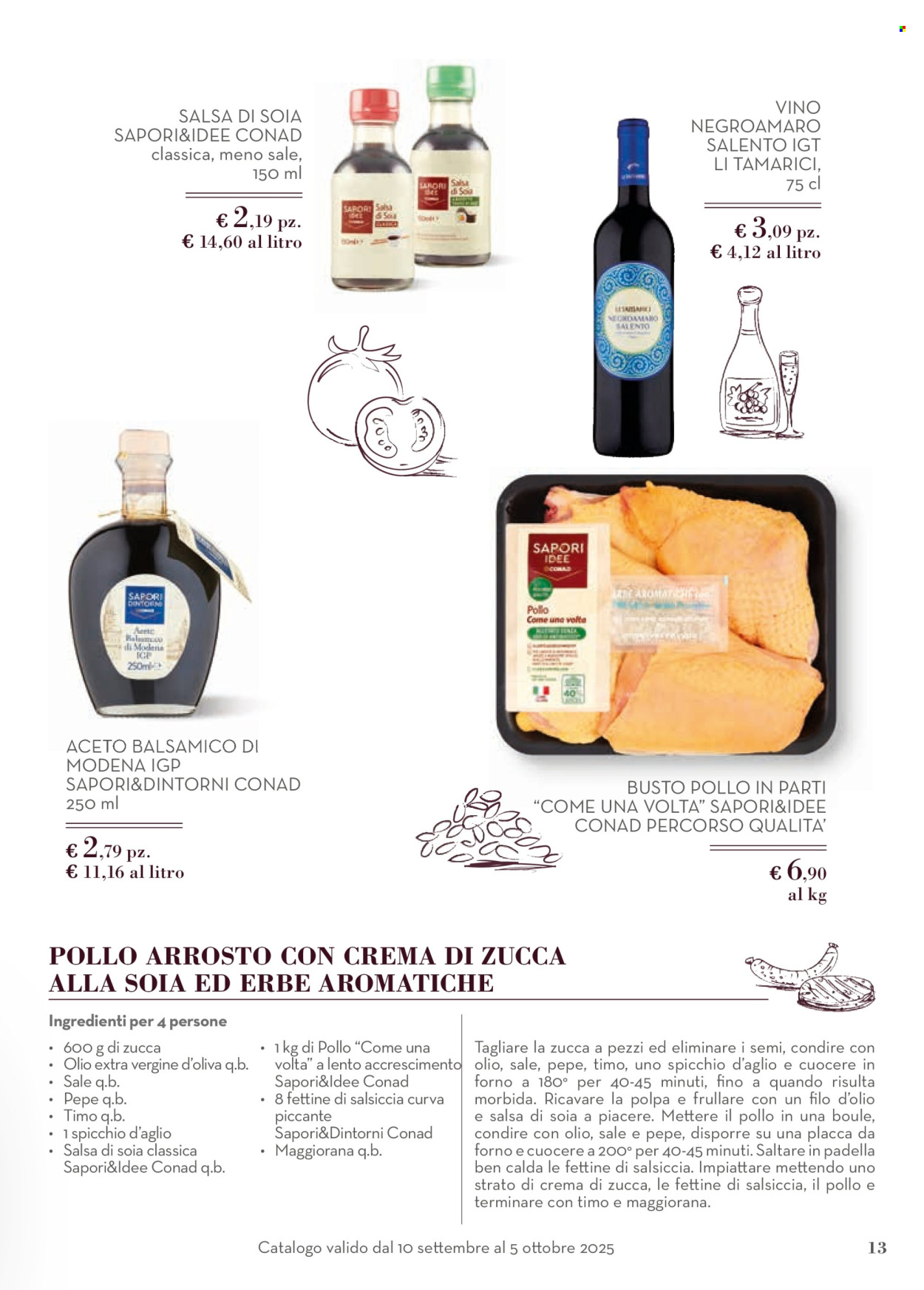 Volantino Conad - 10/9/2025 - 5/10/2025. Pagina 13