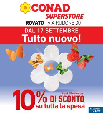 Volantino Conad Superstore - 17/9/2025 - 23/9/2025.