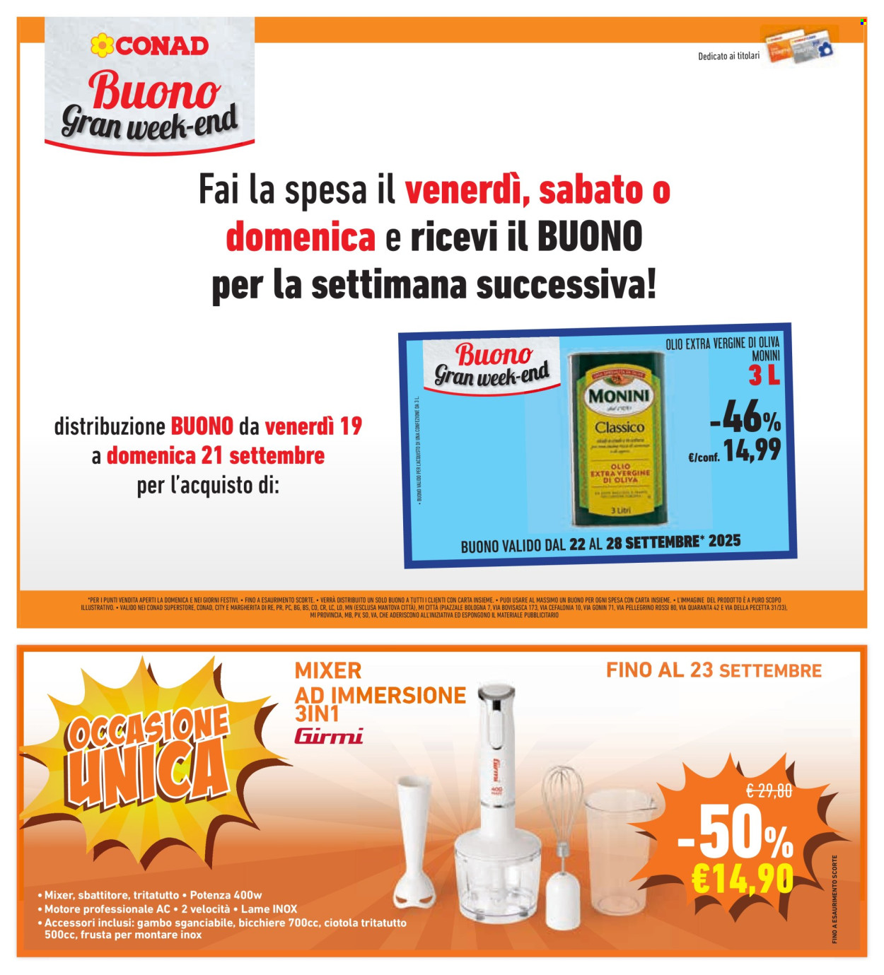 Volantino Conad Superstore - 17/9/2025 - 23/9/2025. Pagina 43