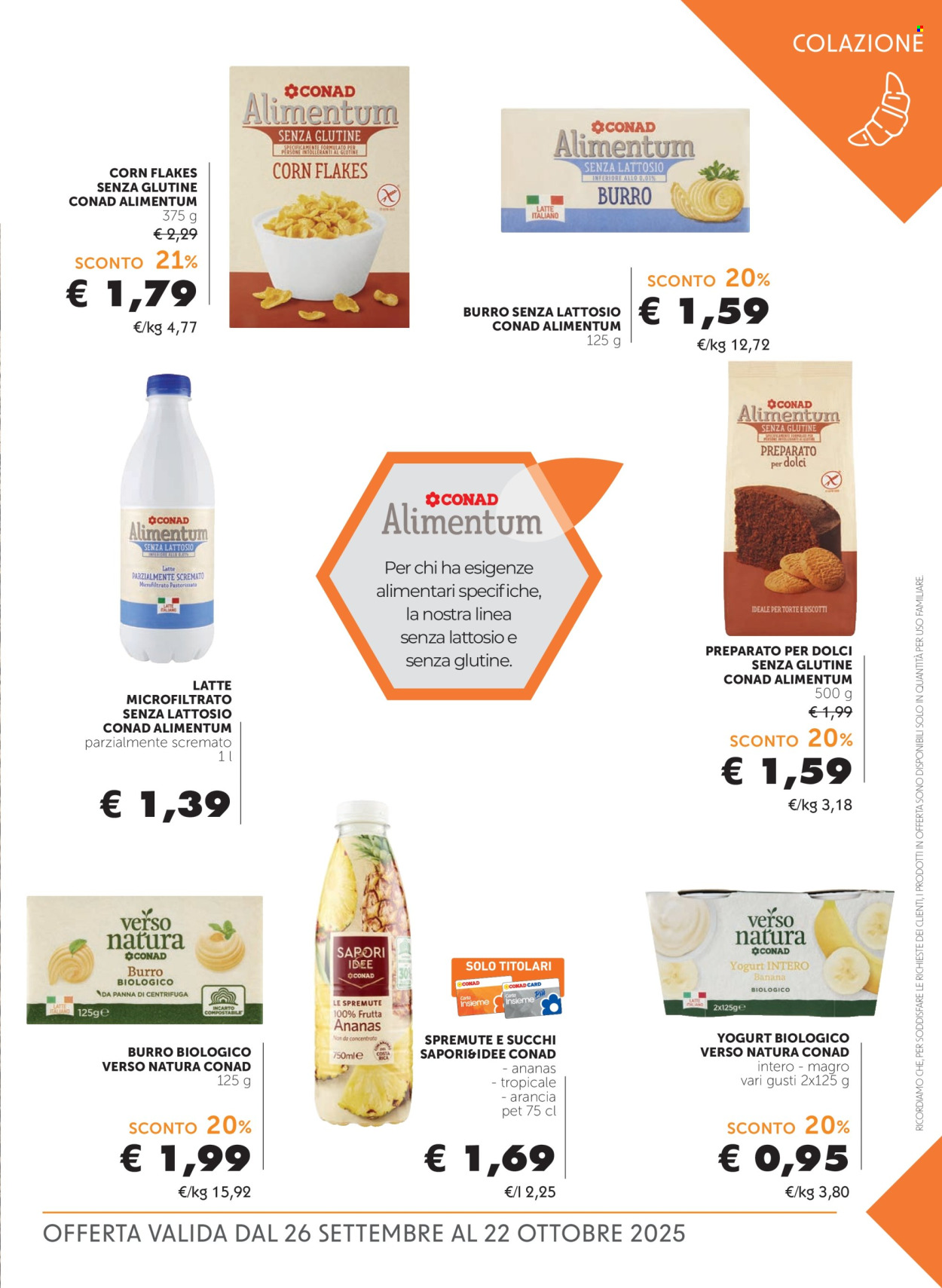 Volantino Conad - 26/9/2025 - 22/10/2025. Pagina 3