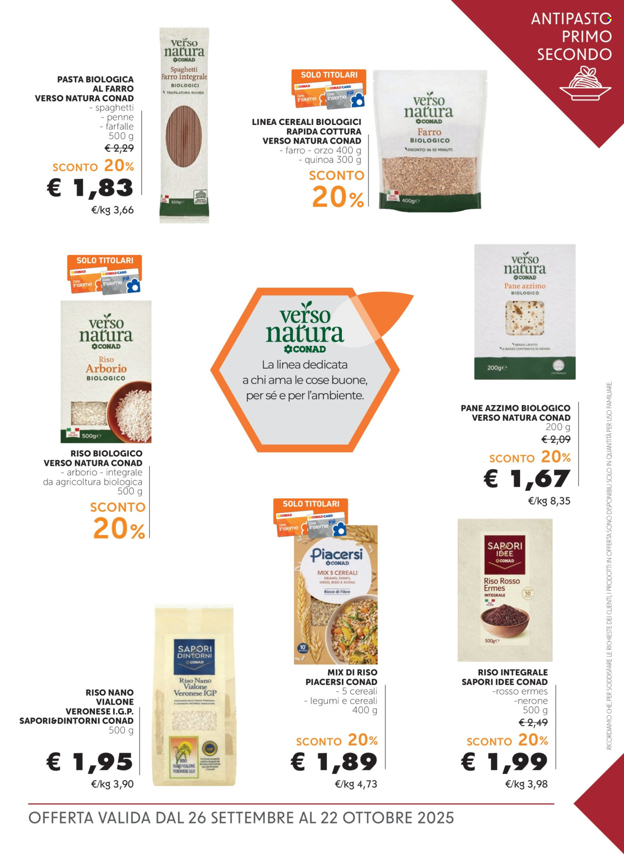 Volantino Conad - 26/9/2025 - 22/10/2025. Pagina 11