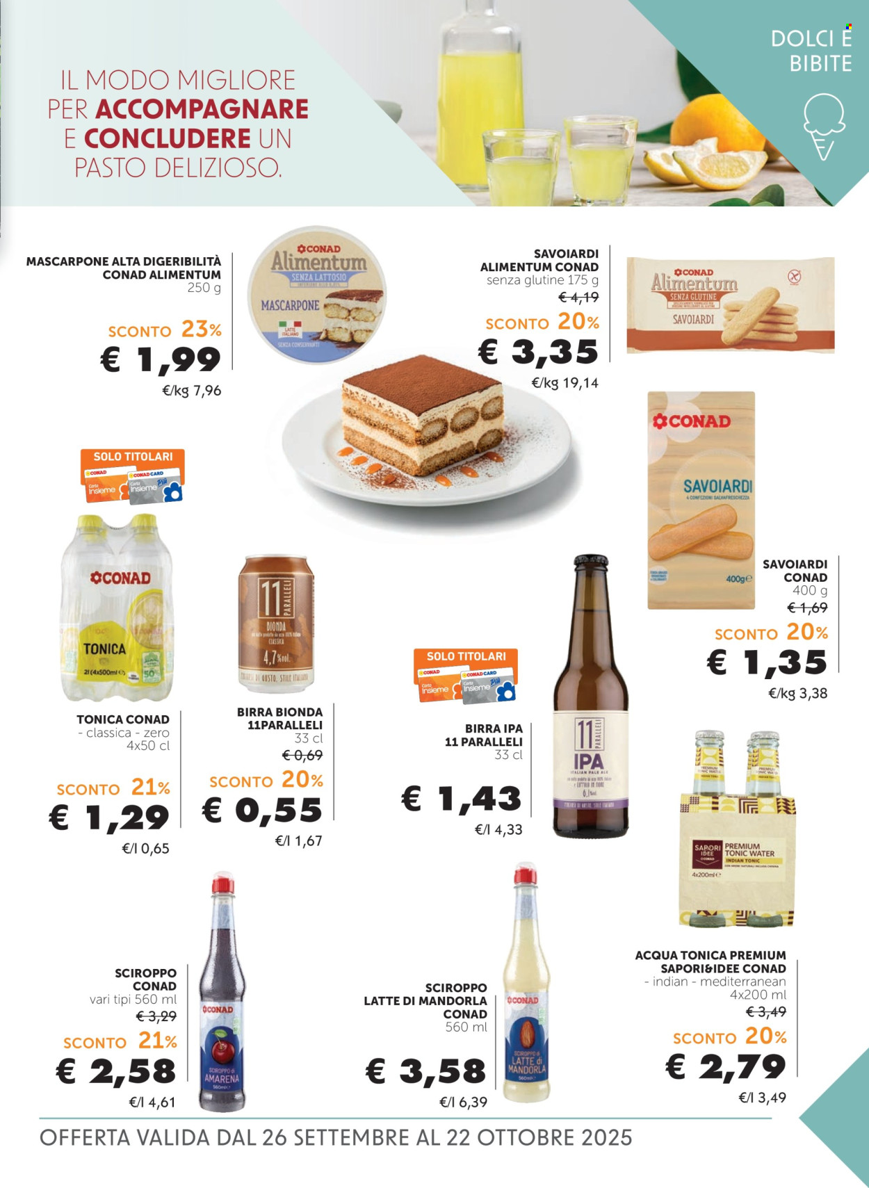 Volantino Conad - 26/9/2025 - 22/10/2025. Pagina 15