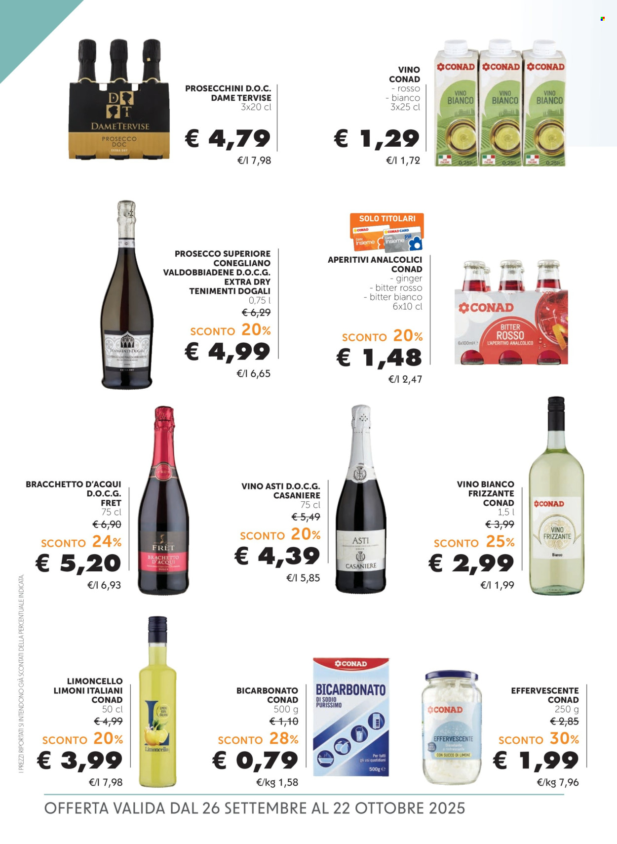 Volantino Conad - 26/9/2025 - 22/10/2025. Pagina 16