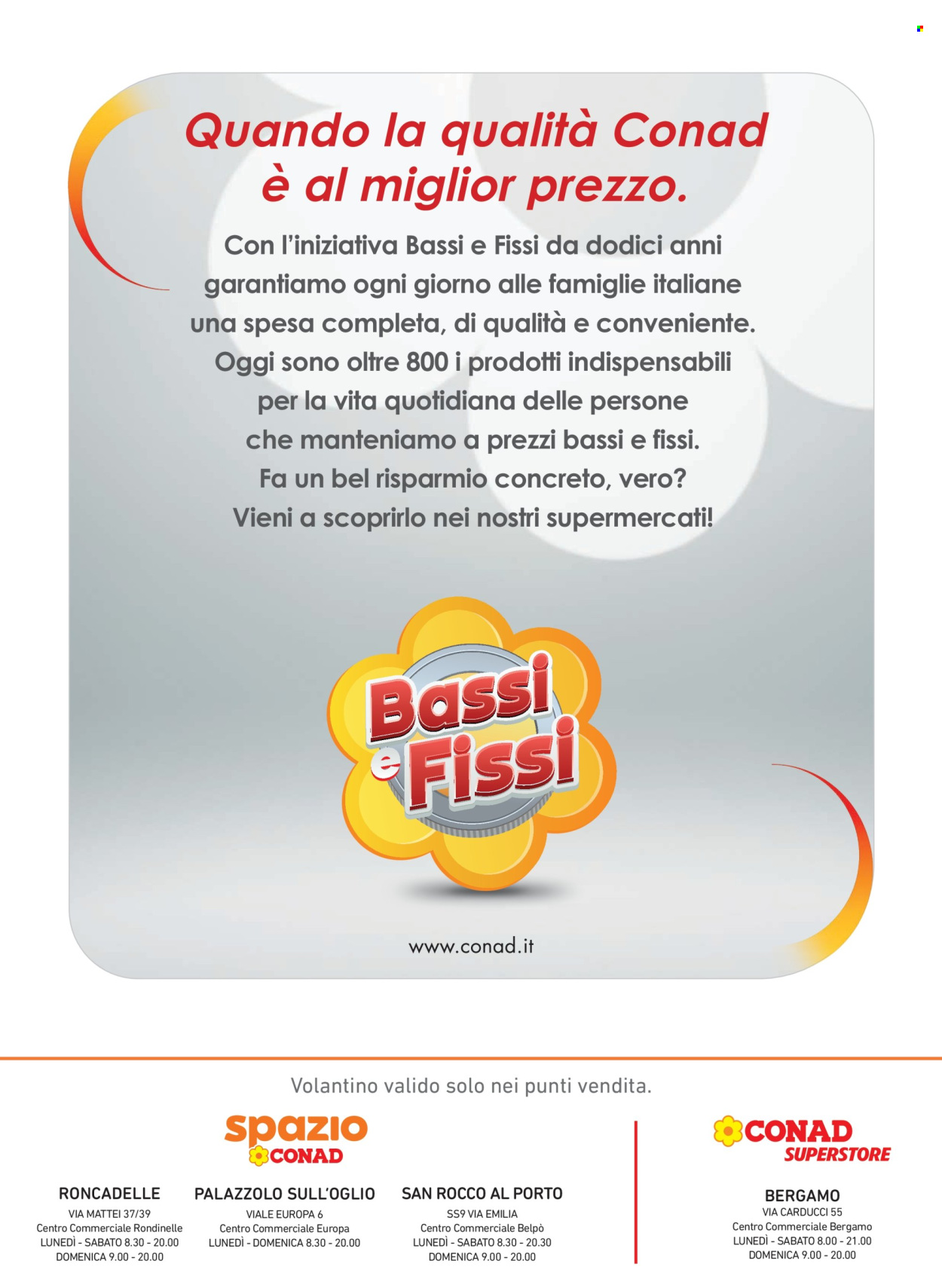 Volantino Conad - 26/9/2025 - 22/10/2025. Pagina 20