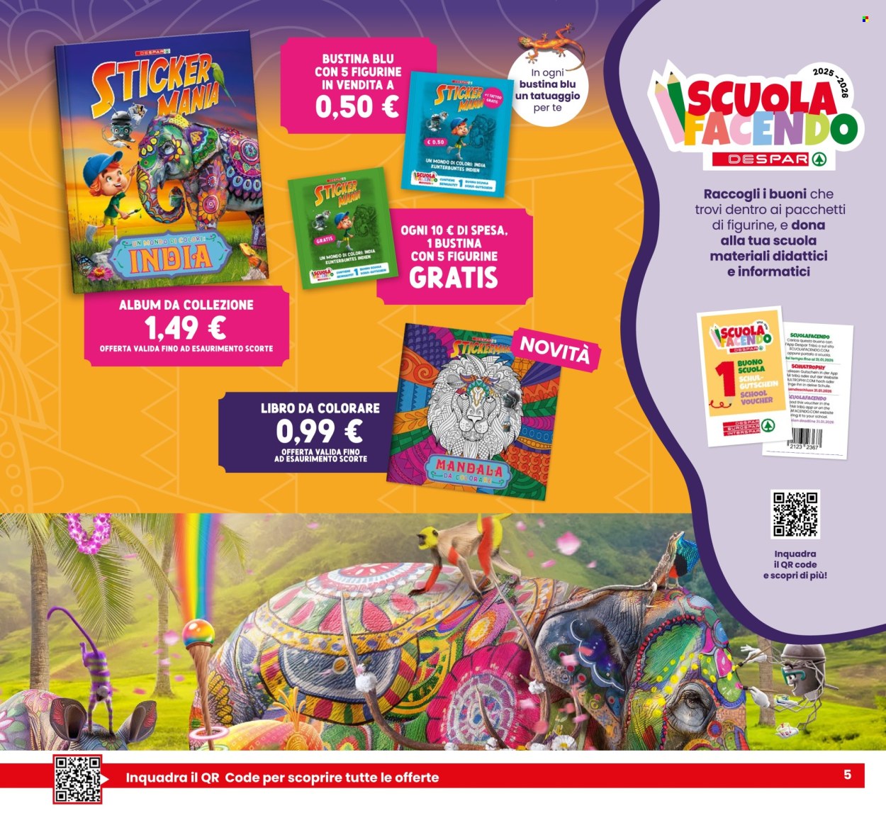 Volantino Eurospar - 18/9/2025 - 1/10/2025. Pagina 5