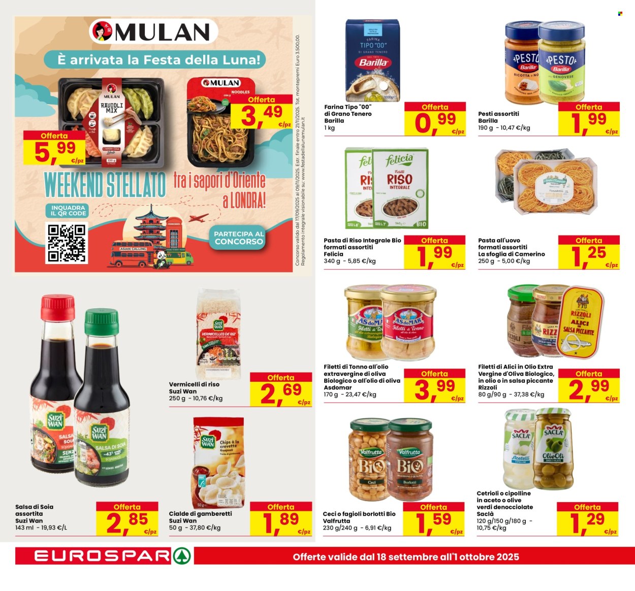 Volantino Eurospar - 18/9/2025 - 1/10/2025. Pagina 16