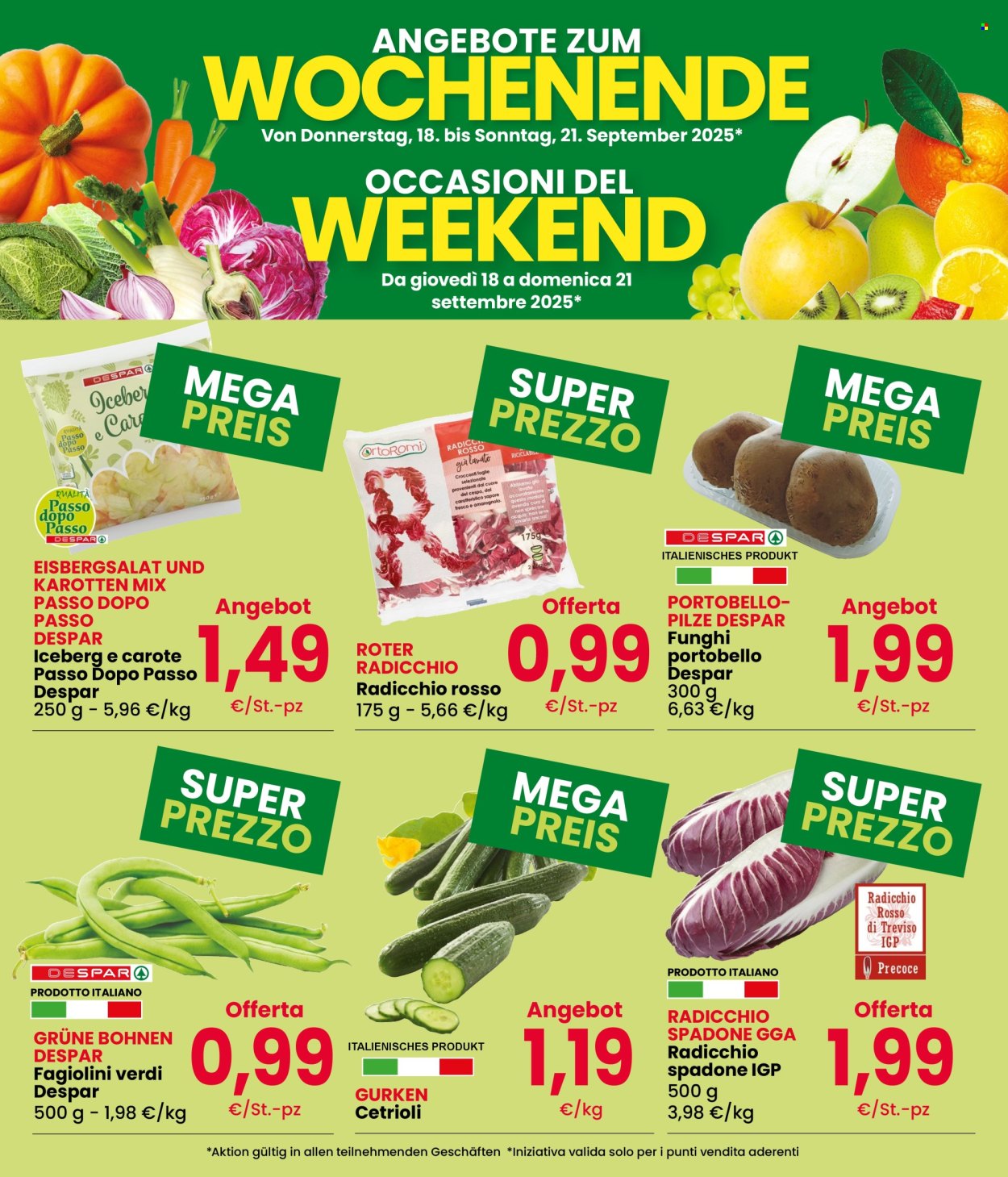 Volantino Eurospar - 18/9/2025 - 21/9/2025. Pagina 3