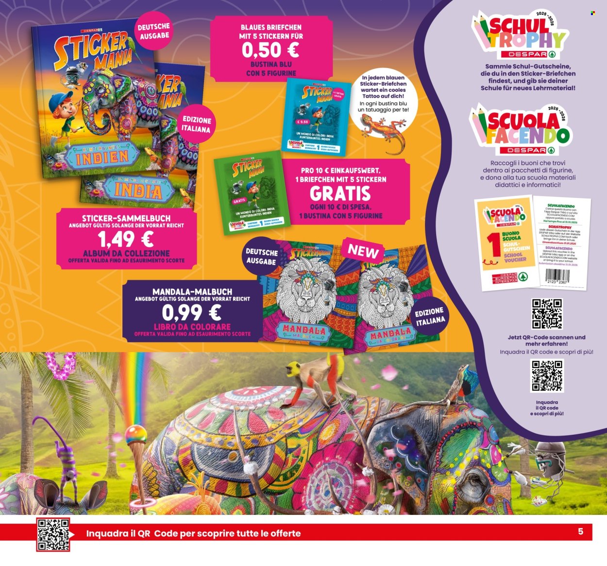 Volantino Eurospar - 18/9/2025 - 1/10/2025. Pagina 5