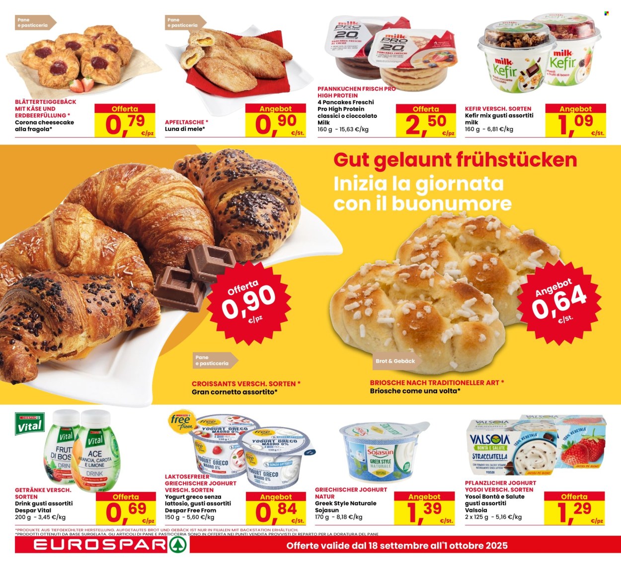 Volantino Eurospar - 18/9/2025 - 1/10/2025. Pagina 12