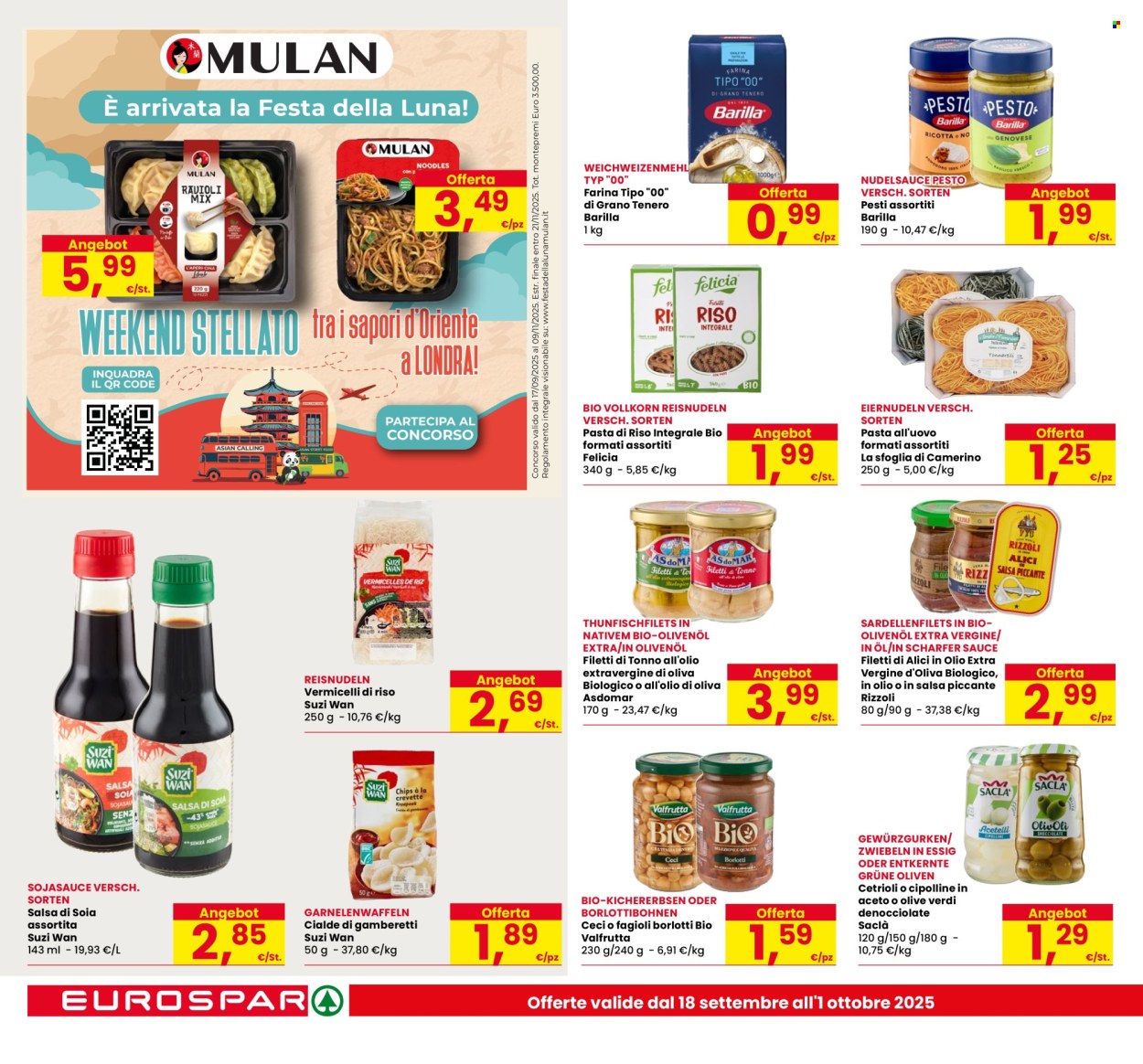 Volantino Eurospar - 18/9/2025 - 1/10/2025. Pagina 16