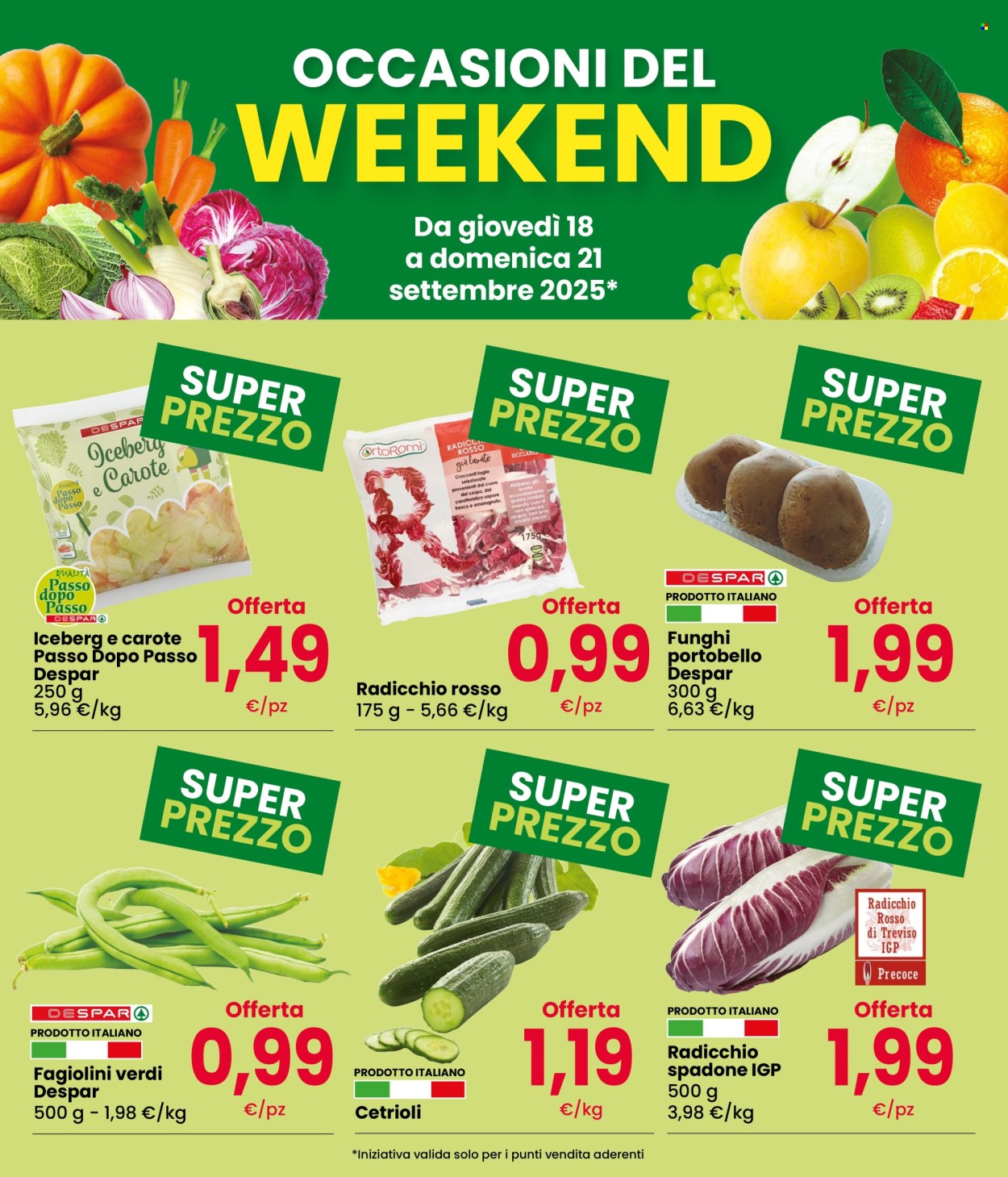 Volantino Despar - 18/9/2025 - 21/9/2025. Pagina 3