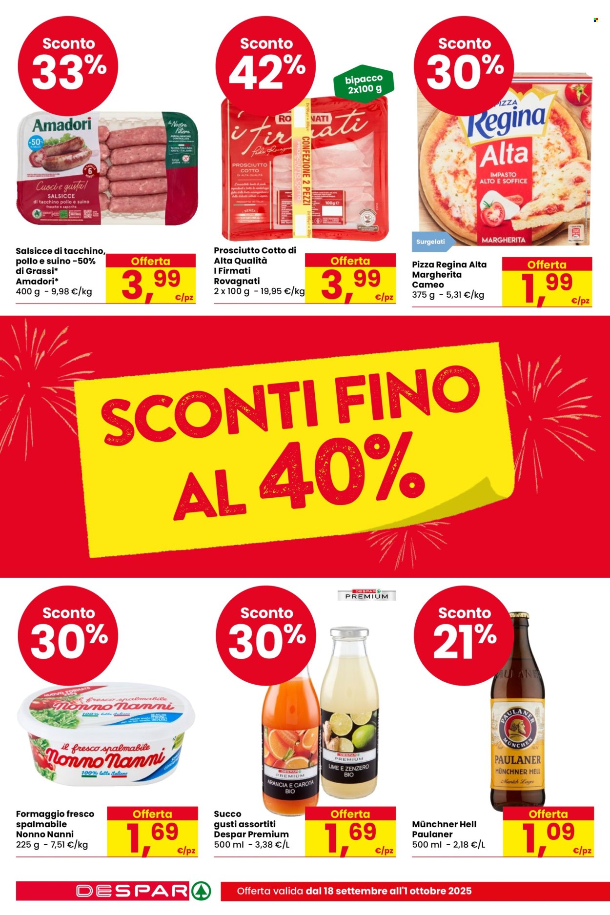 Volantino Despar - 18/9/2025 - 1/10/2025. Pagina 2