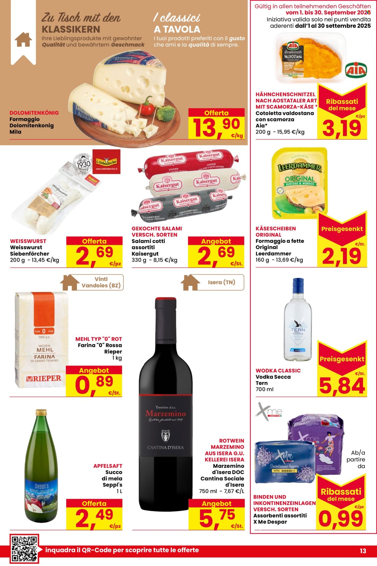 Volantino Despar - 18/9/2025 - 1/10/2025. Pagina 13