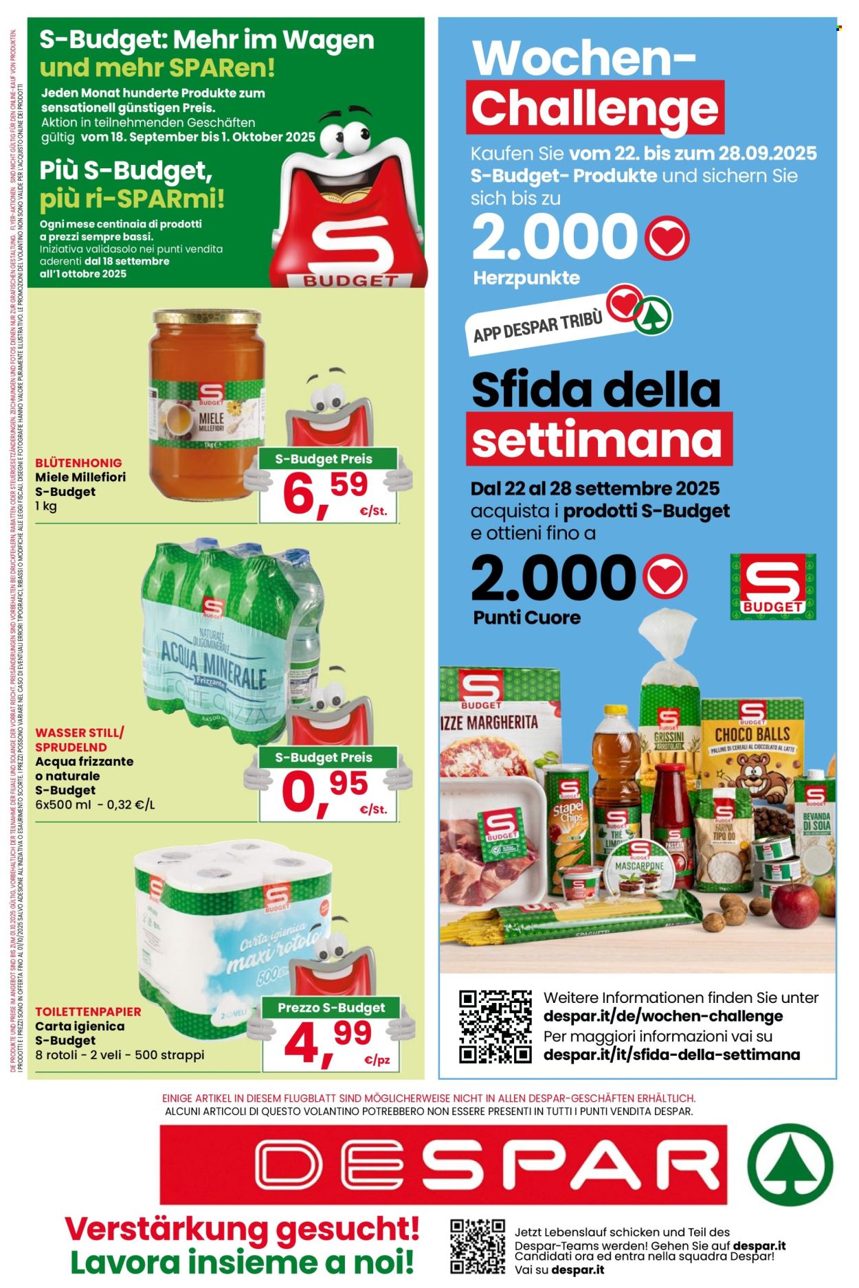 Volantino Despar - 18/9/2025 - 1/10/2025. Pagina 20