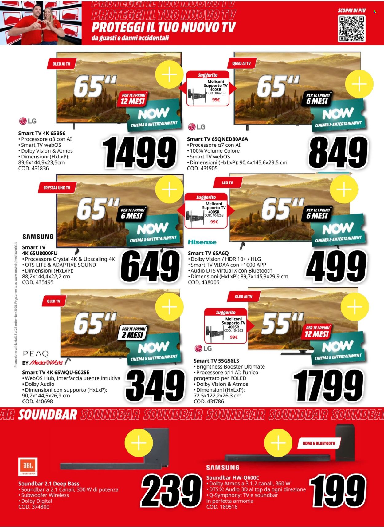 Volantino MediaWorld - 15/9/2025 - 25/9/2025. Pagina 4