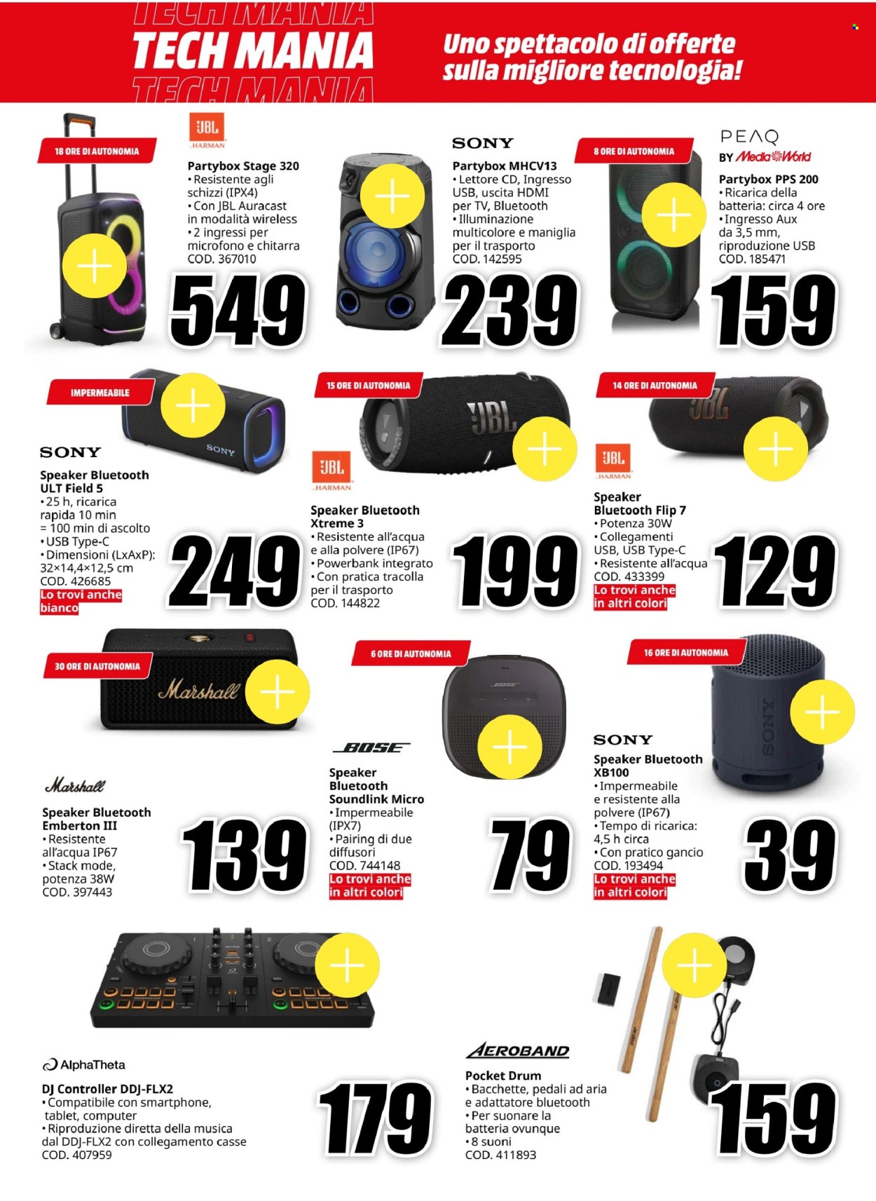 Volantino MediaWorld - 15/9/2025 - 25/9/2025. Pagina 9