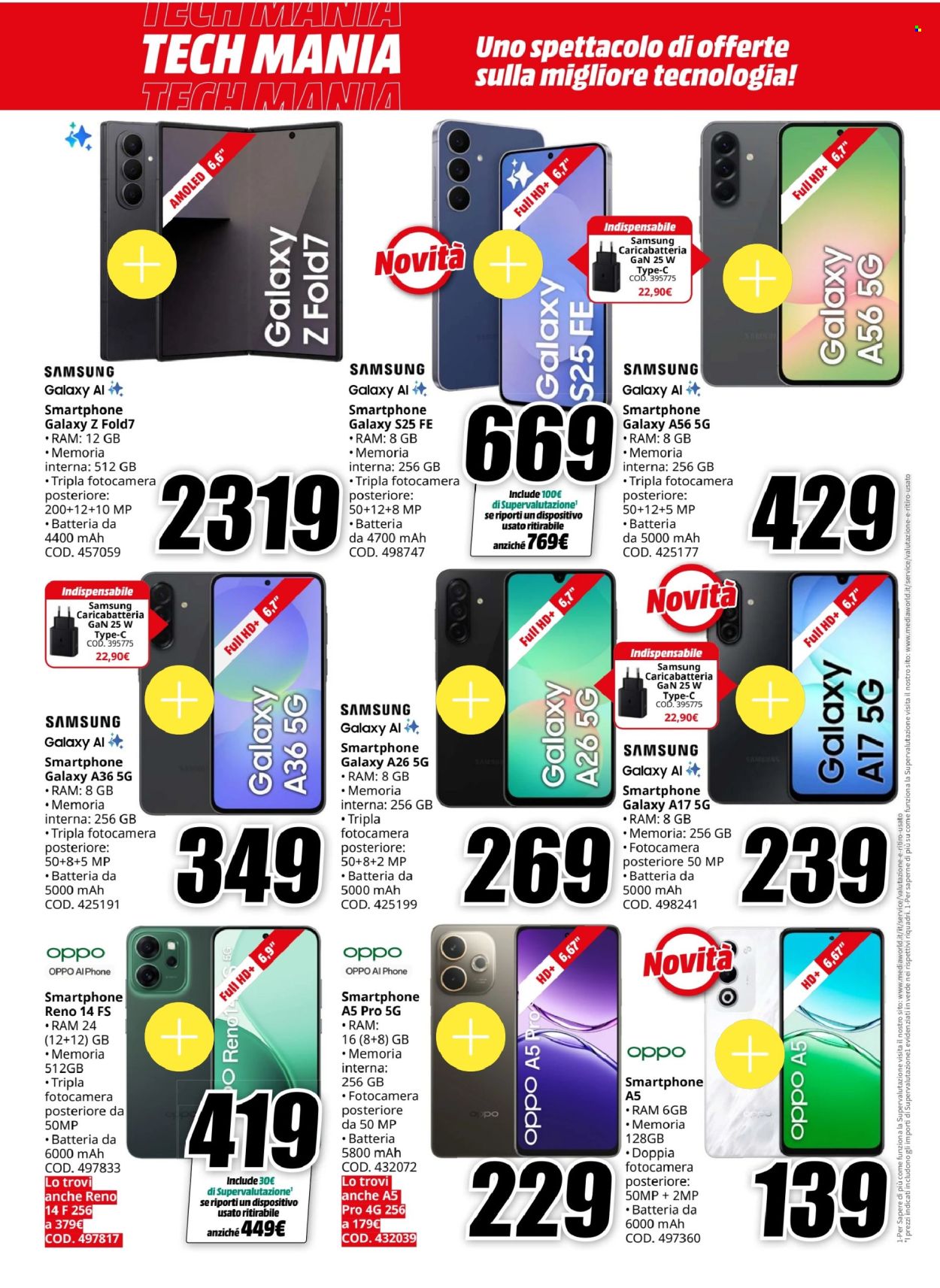Volantino MediaWorld - 15/9/2025 - 25/9/2025. Pagina 14