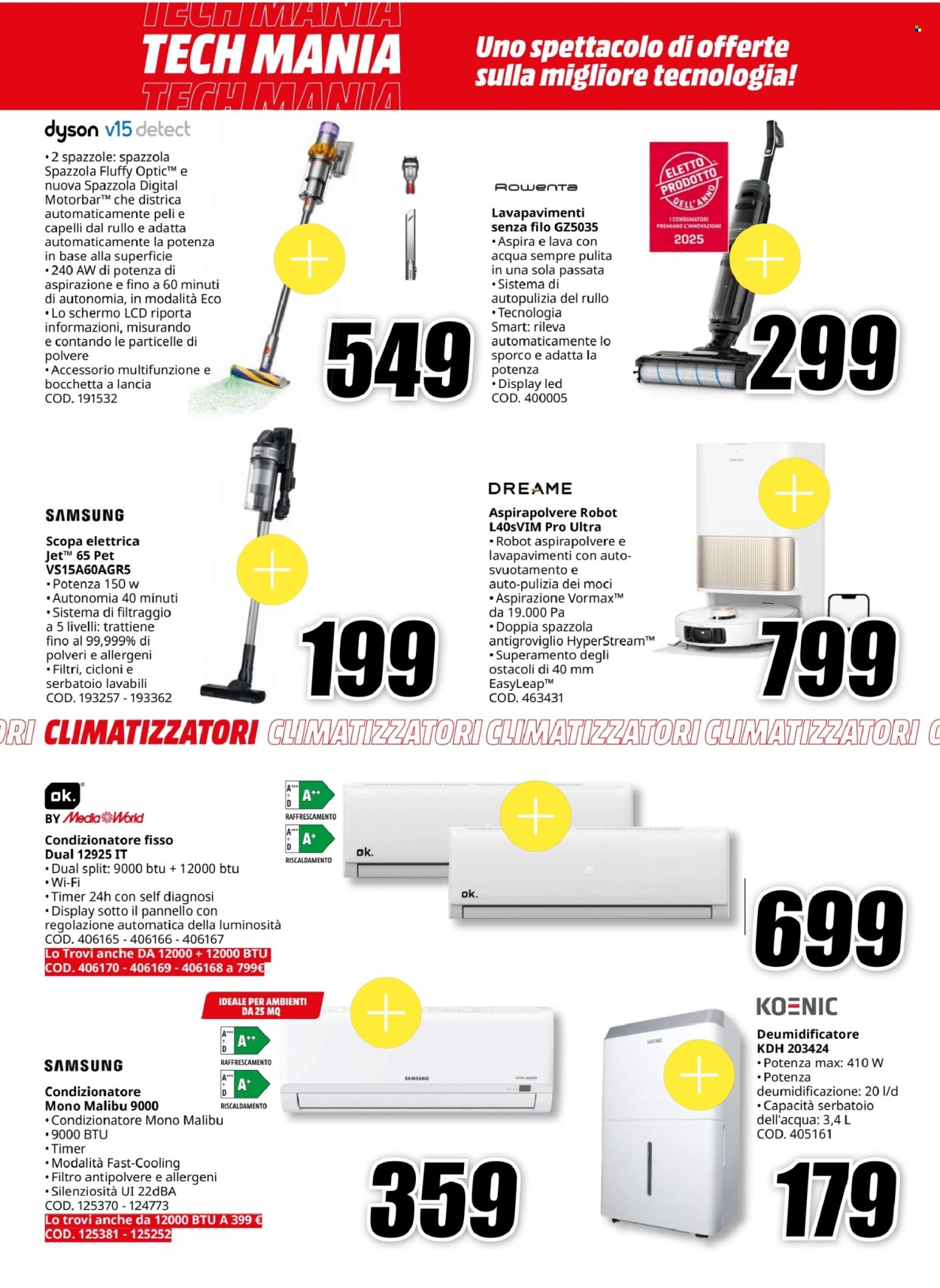 Volantino MediaWorld - 15/9/2025 - 25/9/2025. Pagina 34