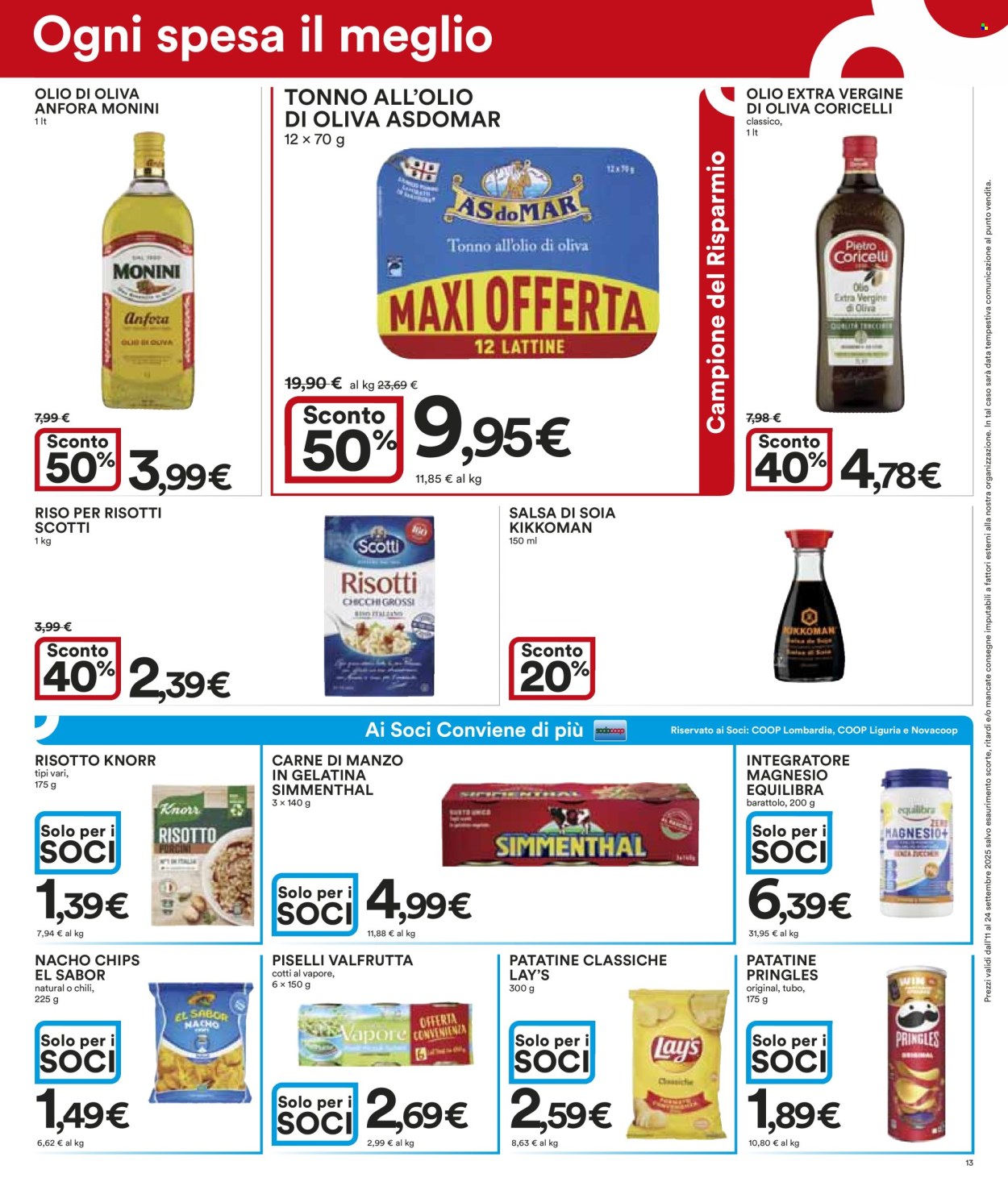 Volantino Coop - 11/9/2025 - 24/9/2025. Pagina 13
