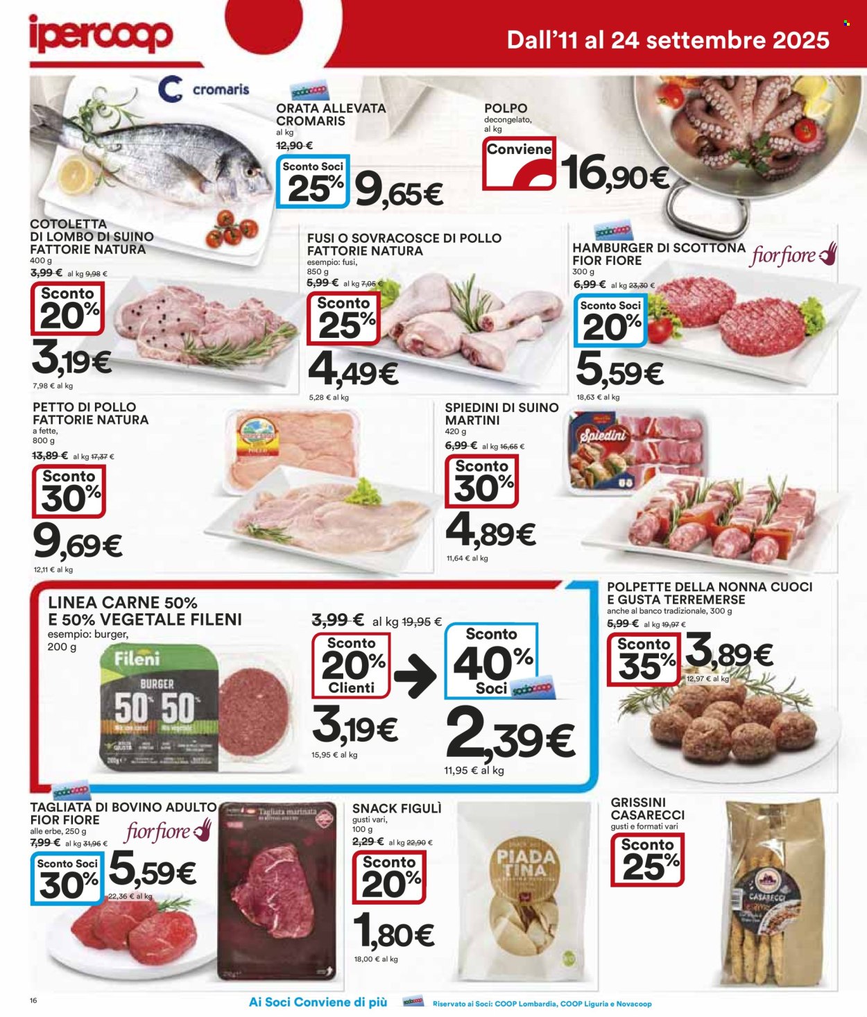 Volantino Coop - 11/9/2025 - 24/9/2025. Pagina 16