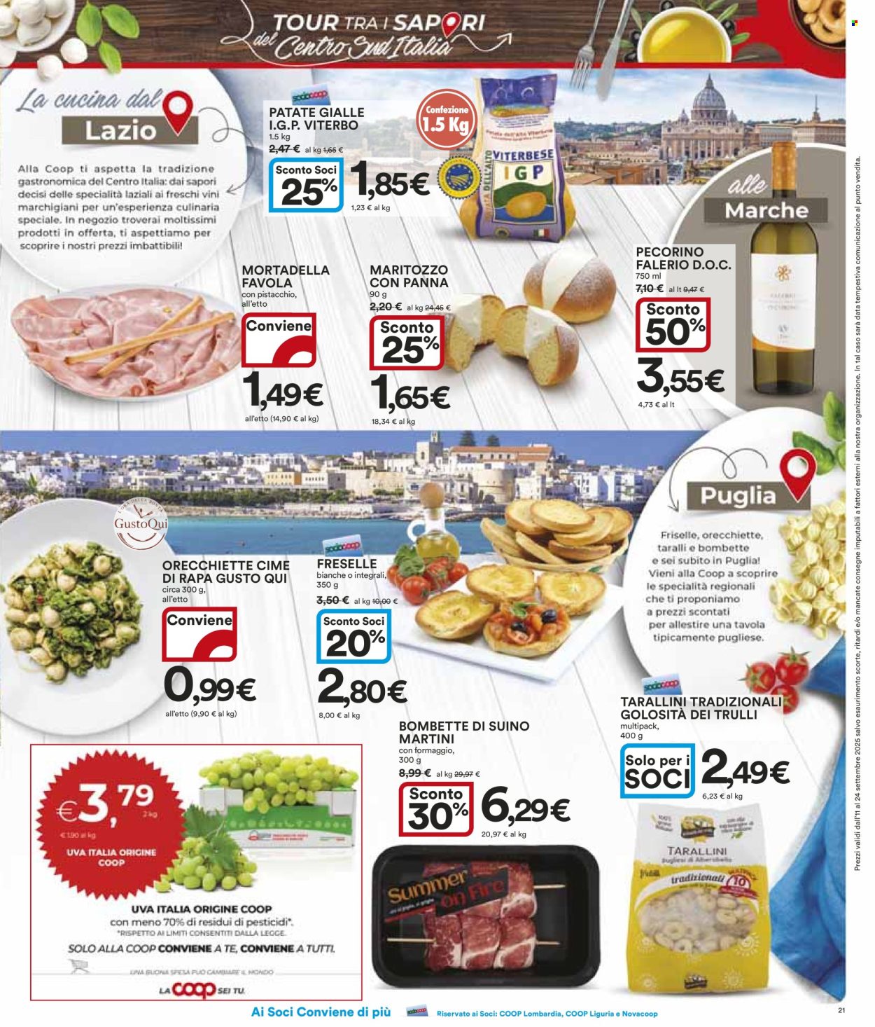 Volantino Coop - 11/9/2025 - 24/9/2025. Pagina 21