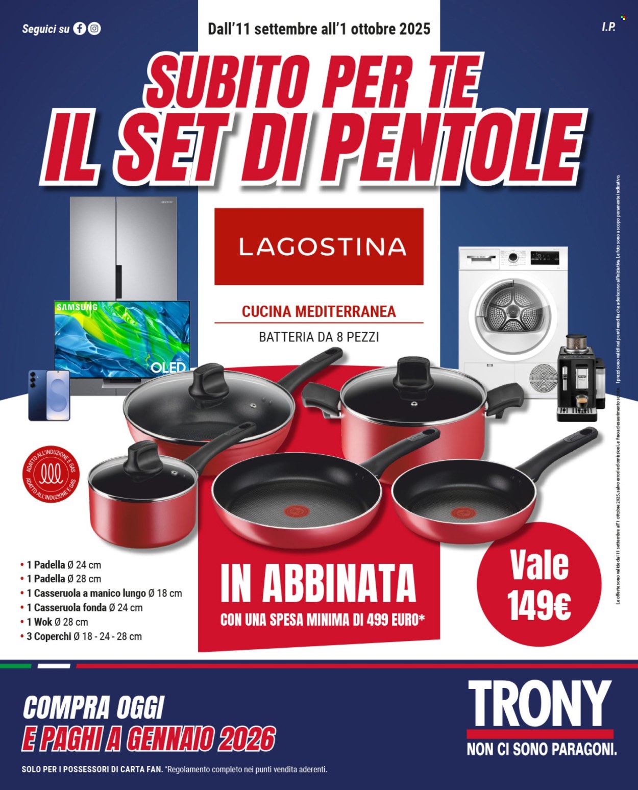 Volantino Trony - 11/9/2025 - 1/10/2025. Pagina 1