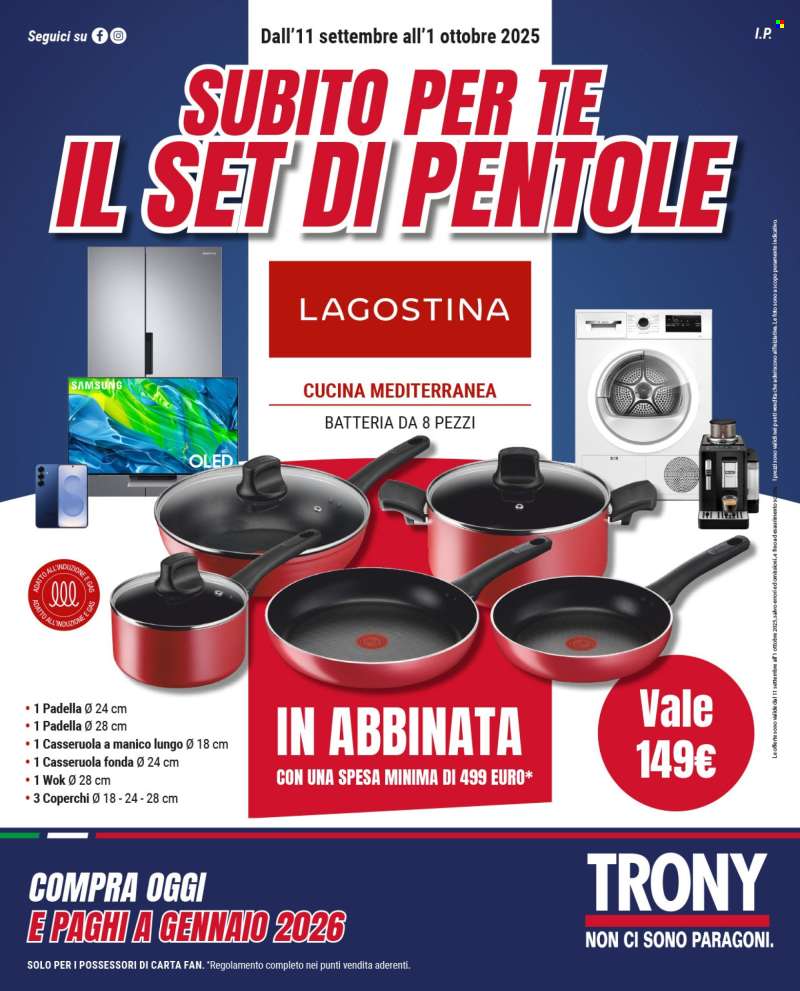 Volantino Trony - 11/9/2025 - 1/10/2025.