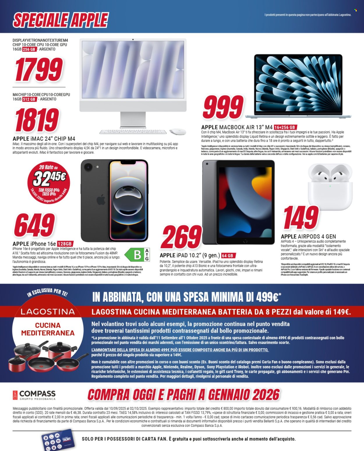 Volantino Trony - 11/9/2025 - 1/10/2025. Pagina 35