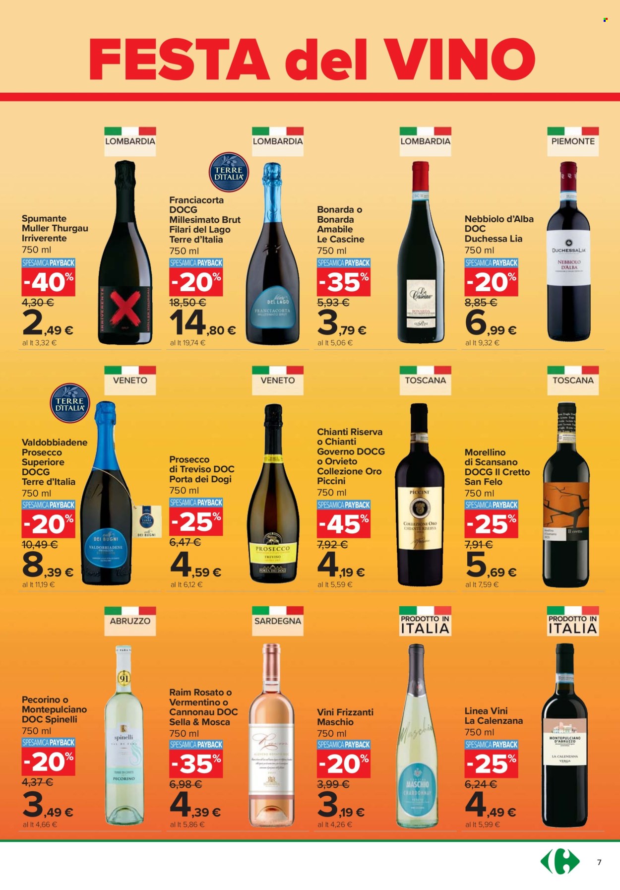 Volantino Carrefour - 18/9/2025 - 30/9/2025. Pagina 7