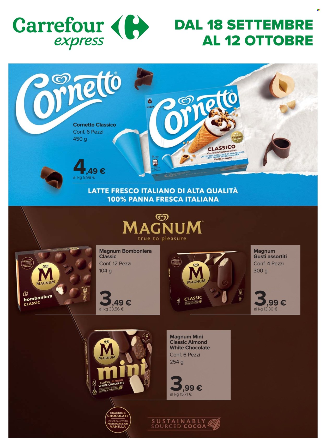 Volantino Carrefour - 18/9/2025 - 30/9/2025. Pagina 1