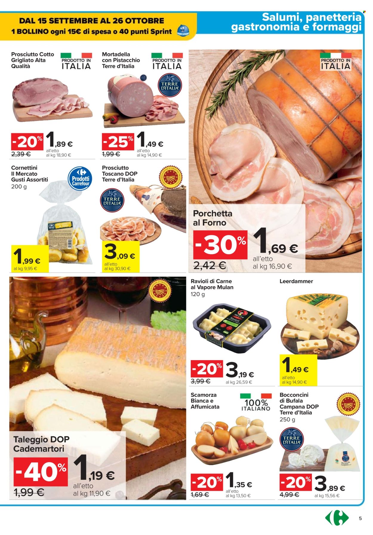 Volantino Carrefour - 18/9/2025 - 30/9/2025. Pagina 5