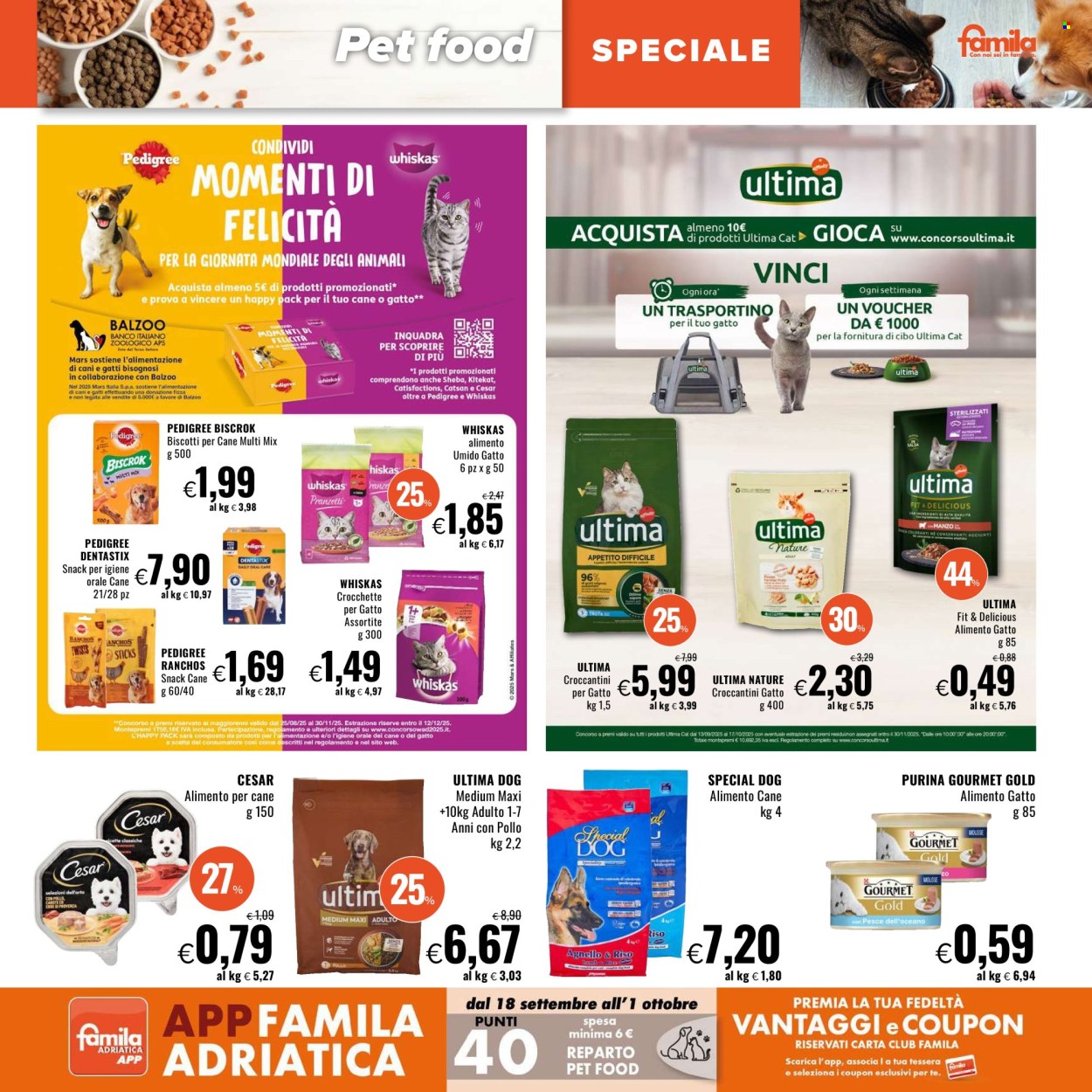 Volantino Famila - 18/9/2025 - 1/10/2025. Pagina 21