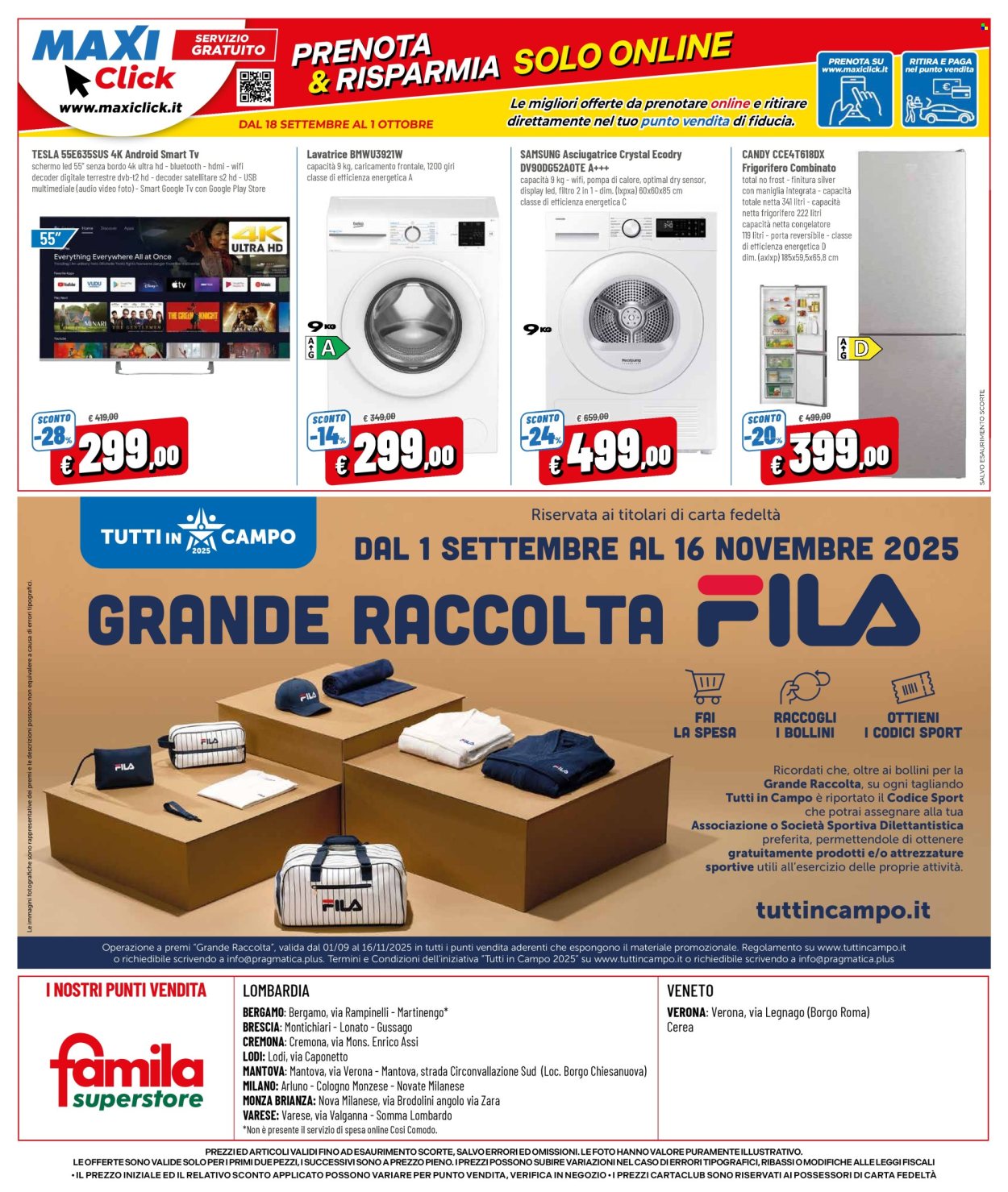 Volantino Famila - 18/9/2025 - 1/10/2025. Pagina 24