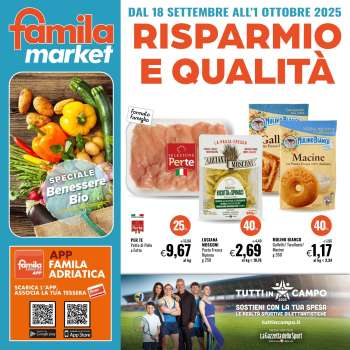 Volantino Famila - 18/9/2025 - 1/10/2025.