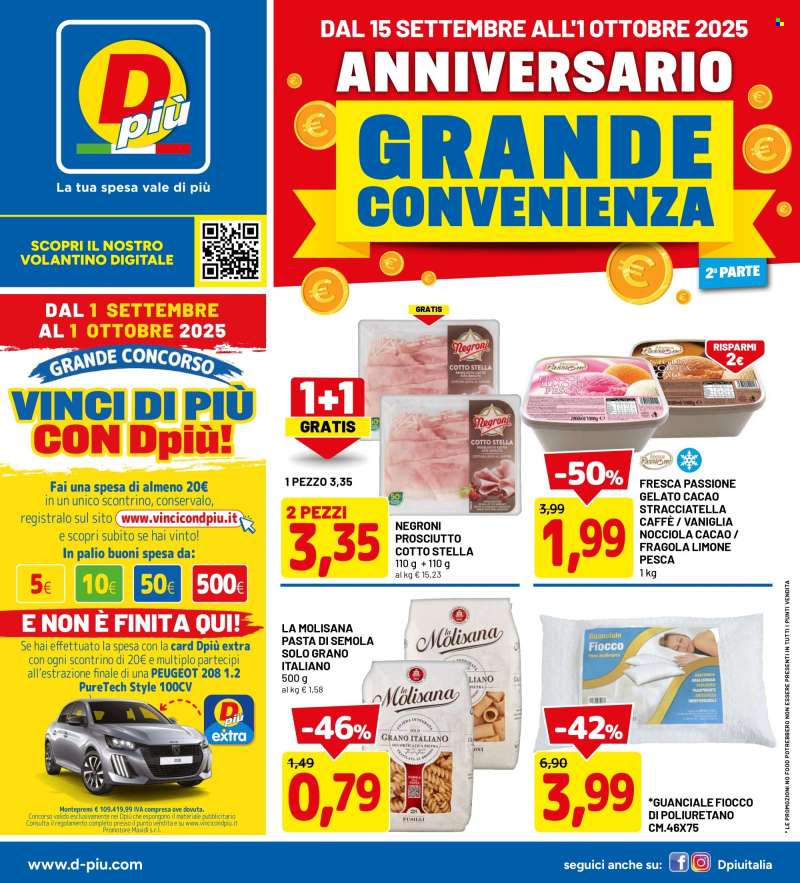 Volantino Dpiù - 15/9/2025 - 1/10/2025.