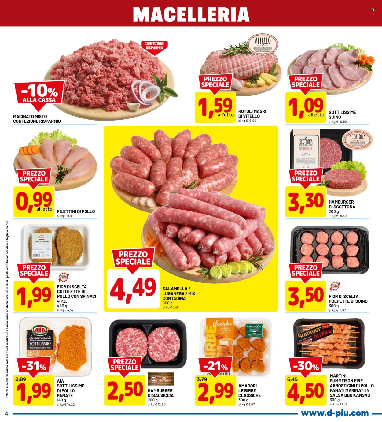 Volantino Dpiù - 15/9/2025 - 1/10/2025. Pagina 4